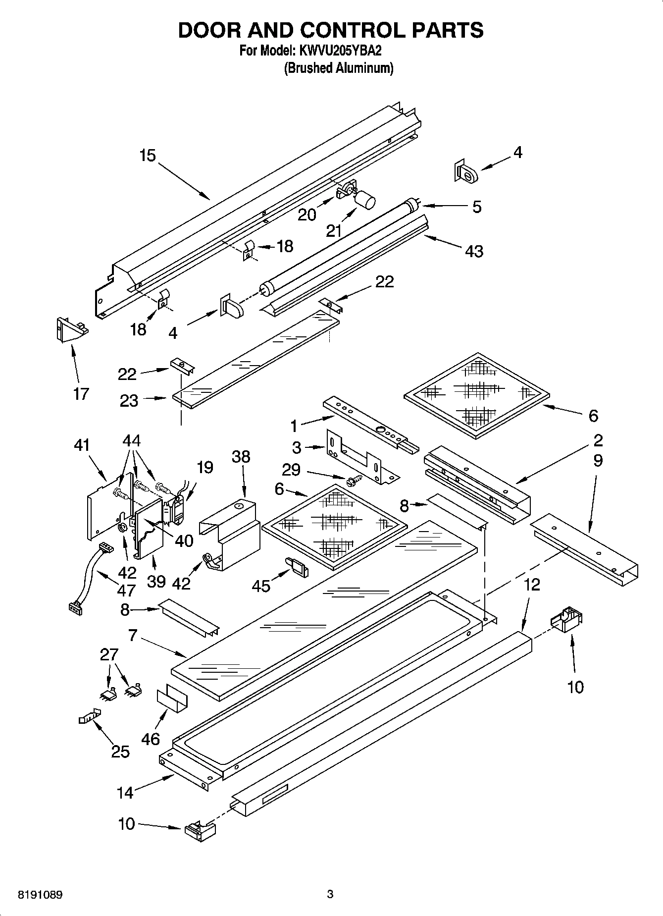 02 - DOOR AND CONTROL PARTS