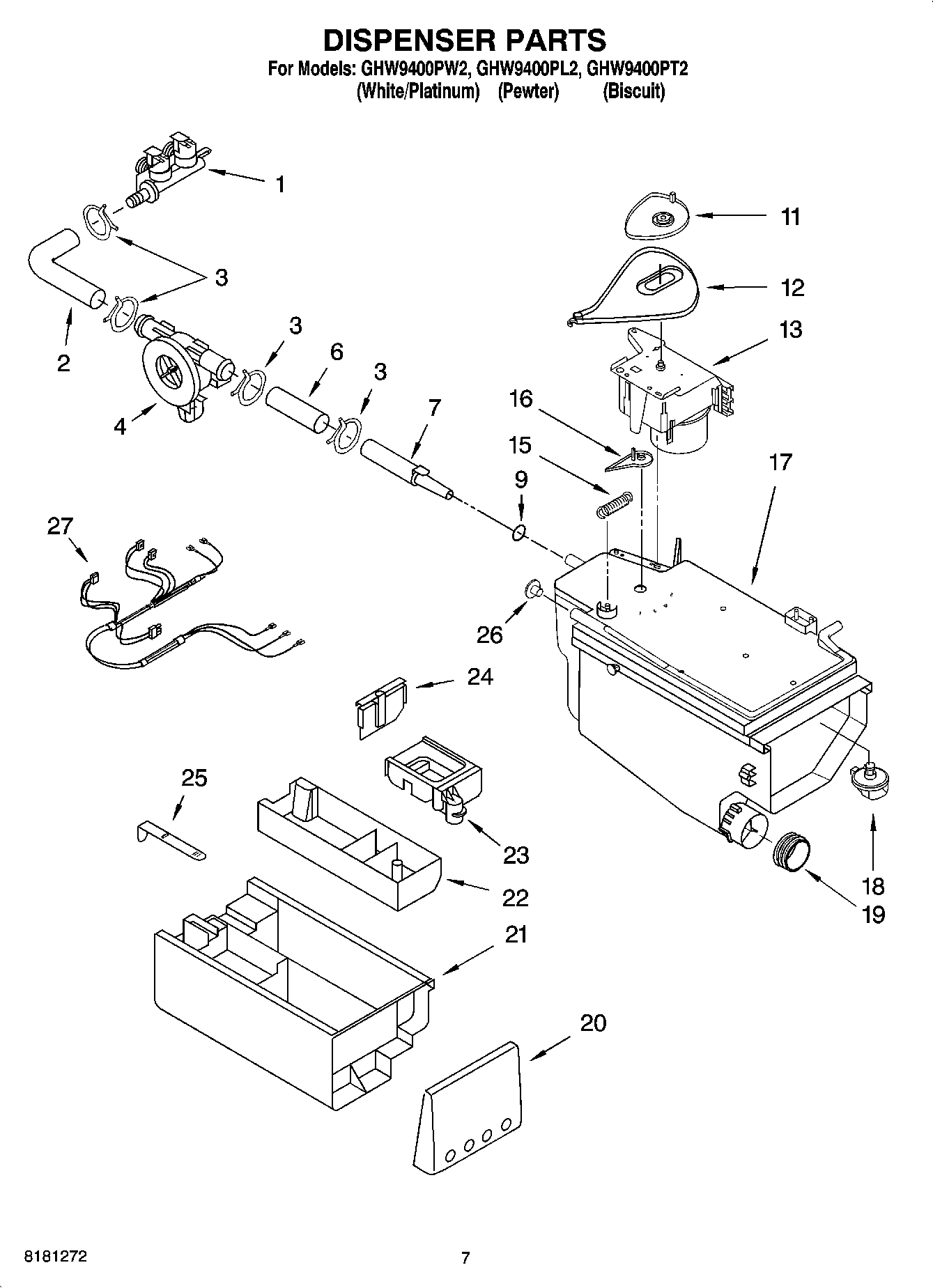 04 - DISPENSER PARTS