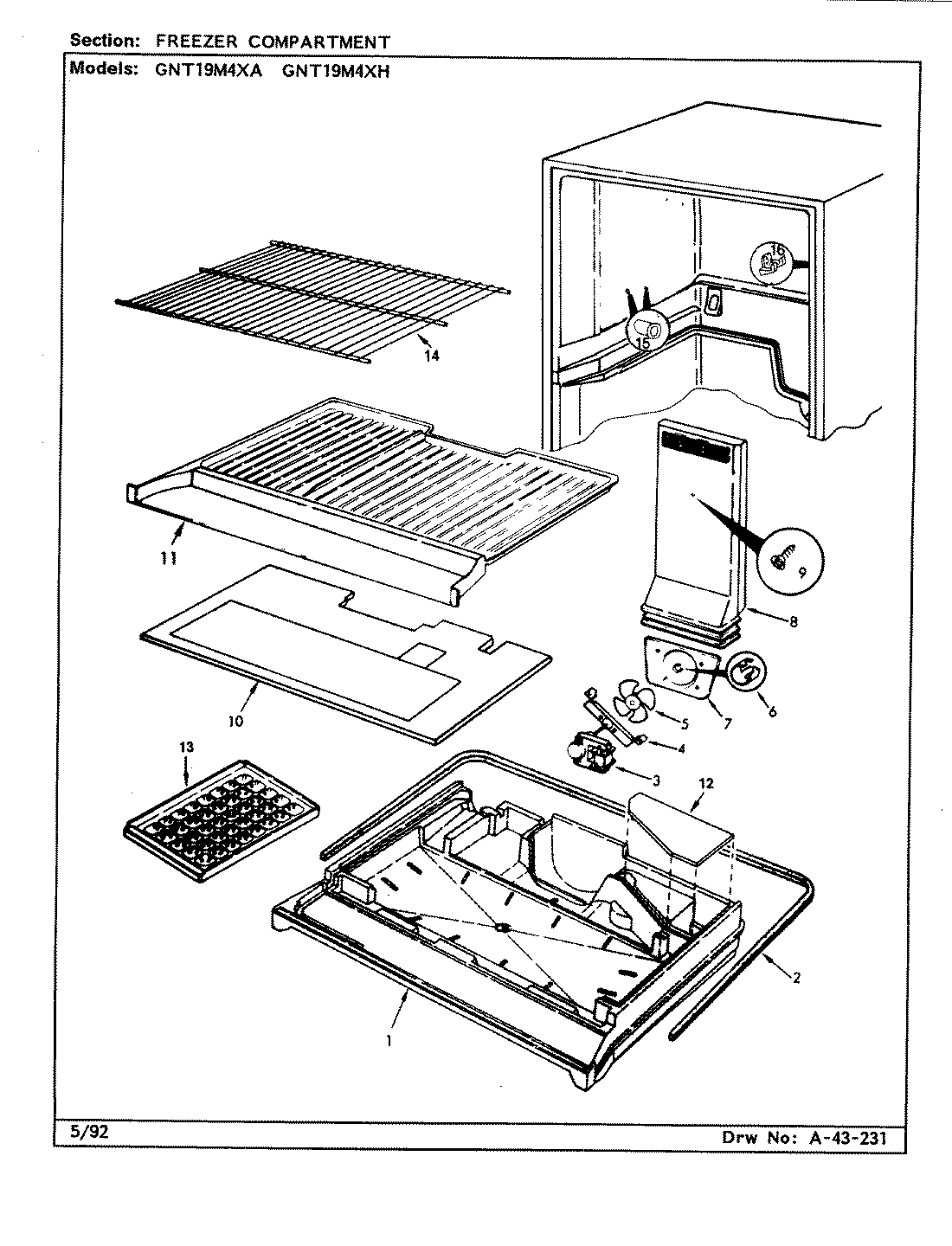 01 - FREEZER COMPARTMENT