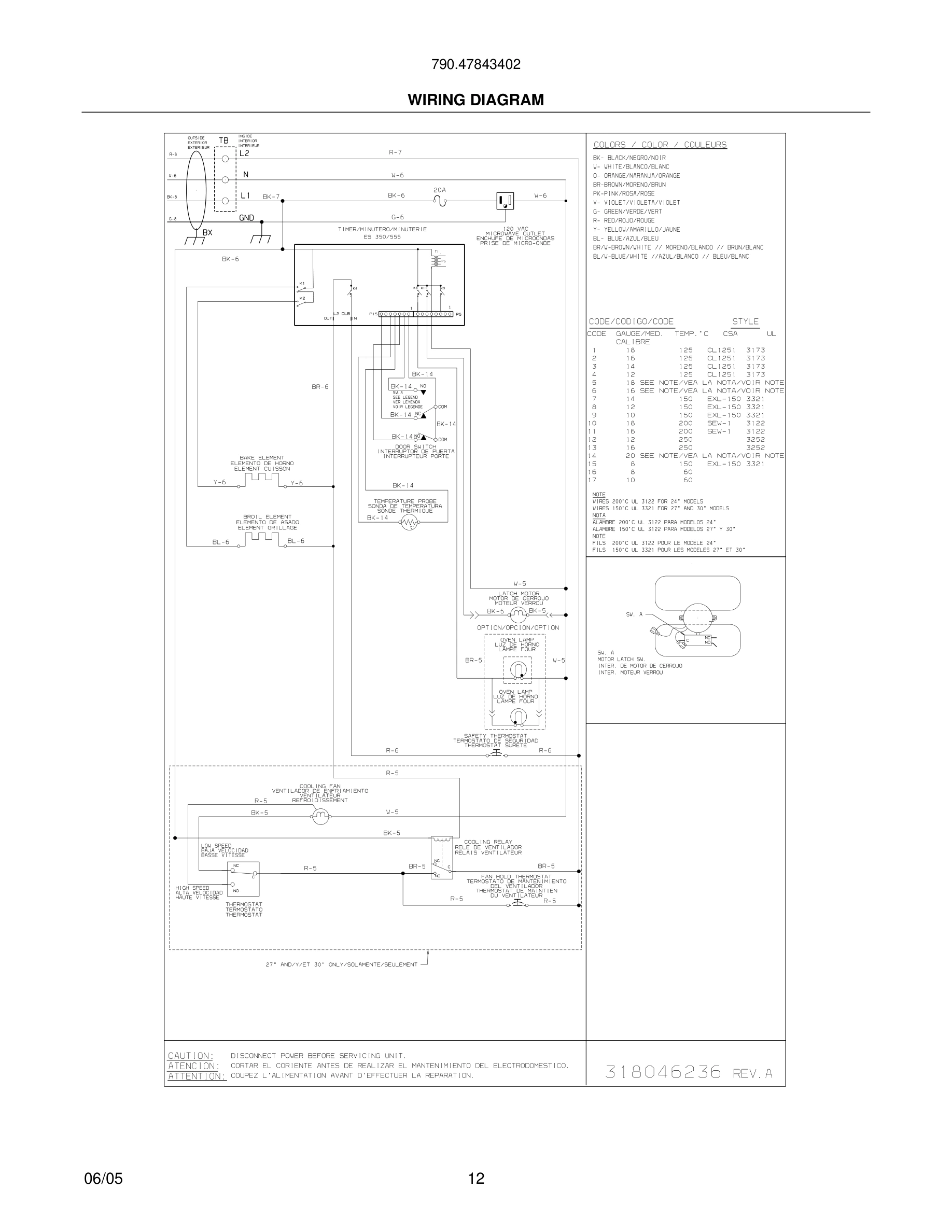 12 - WIRING DIAGRAM