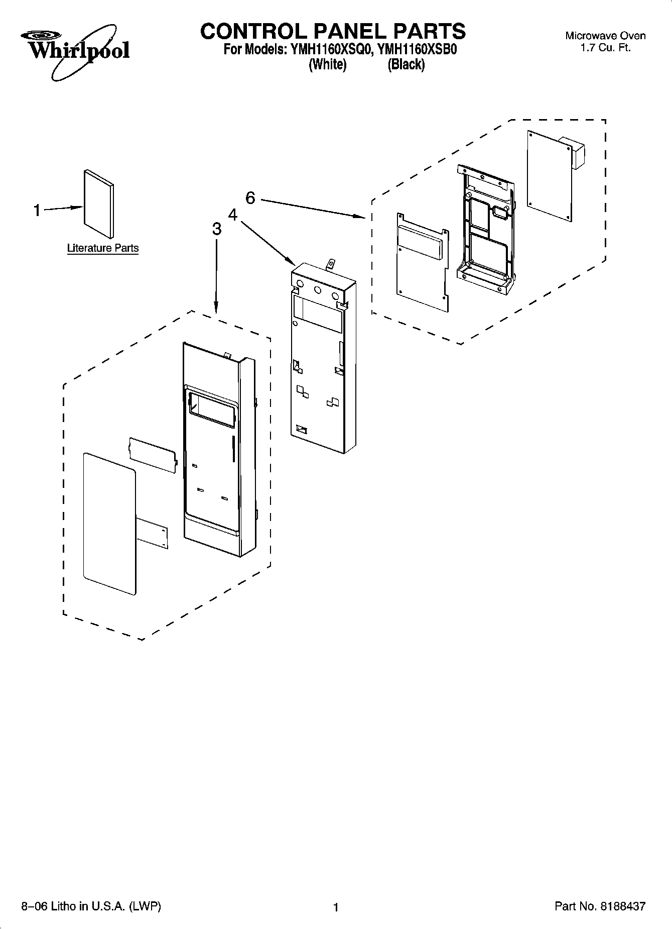 01 - CONTROL PANEL PARTS