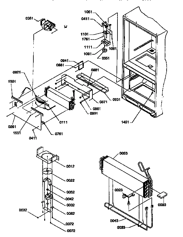 EVAPORATOR AND FREEZER CONTROL