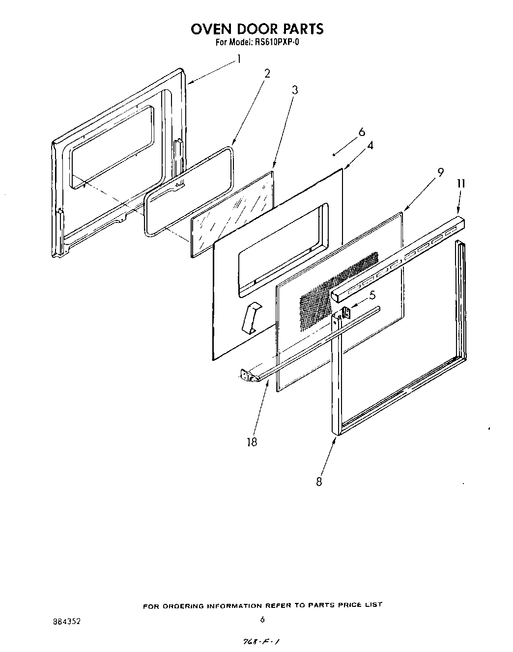 05 - OVEN DOOR , LIT/OPTIONAL