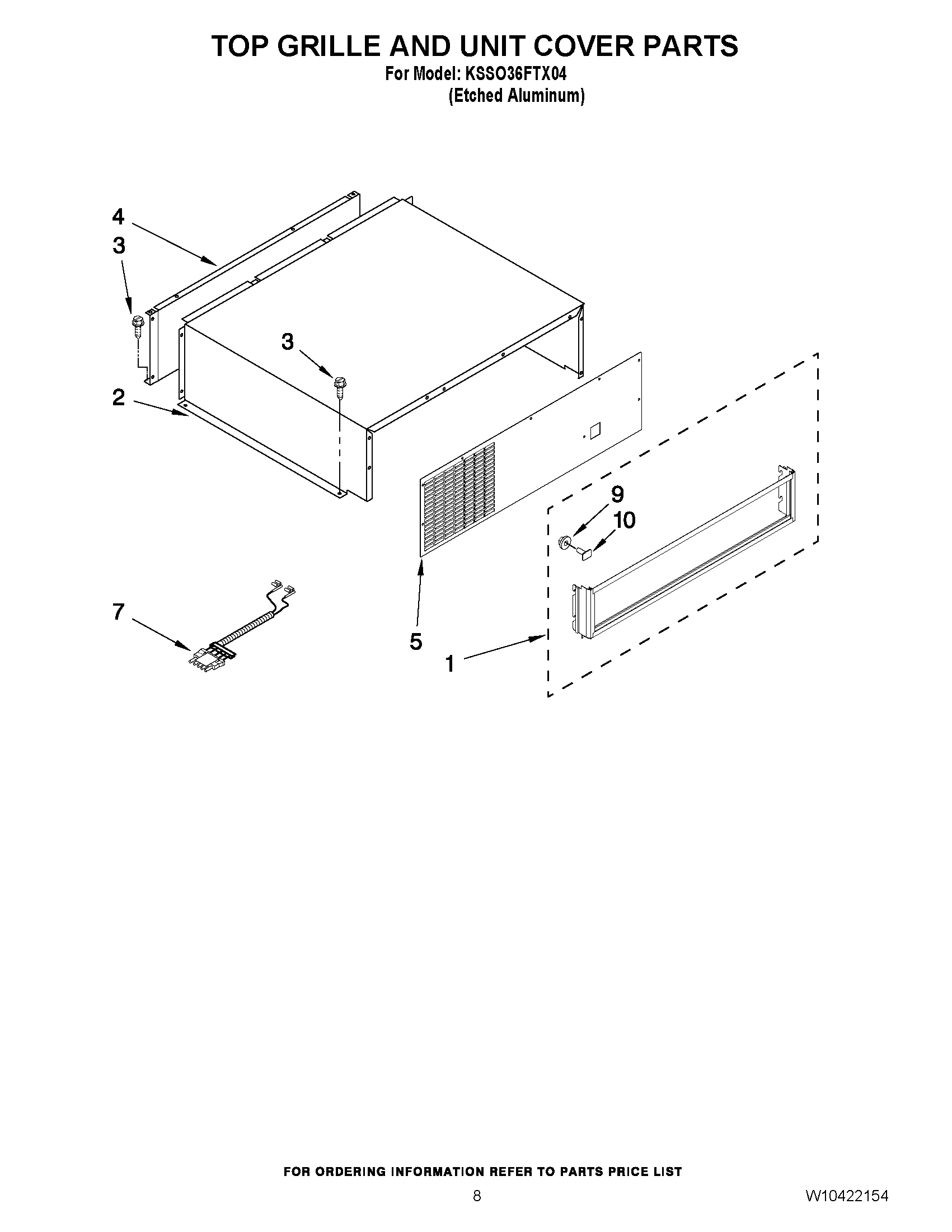 06 - TOP GRILLE AND UNIT COVER PARTS
