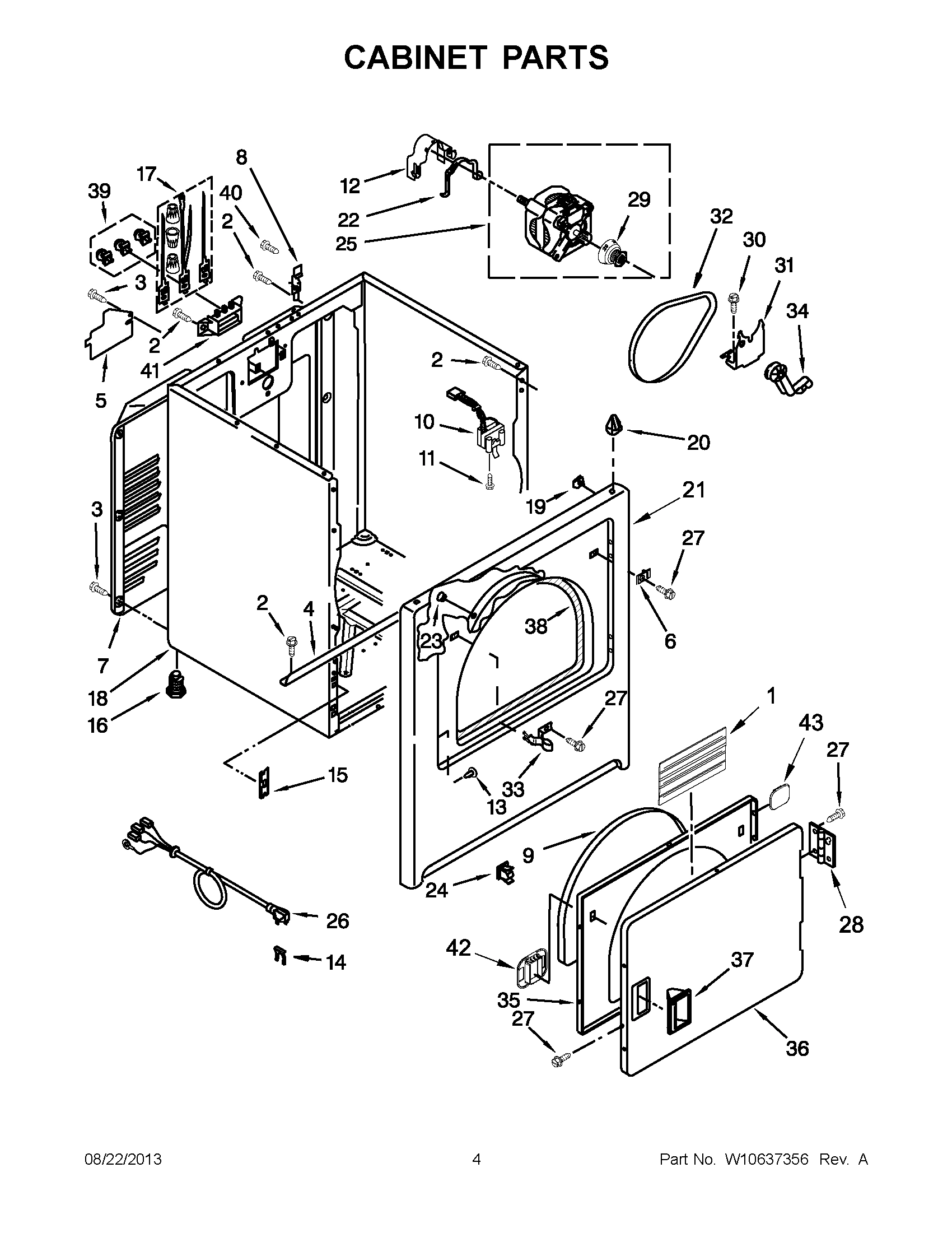 03 - CABINET PARTS