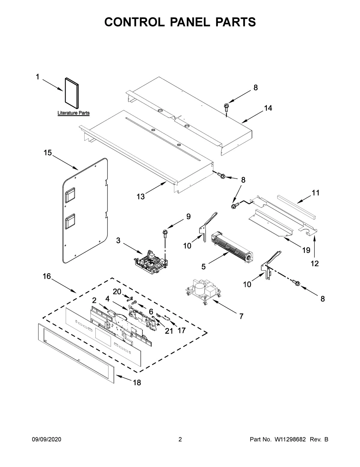 02 - CONTROL PANEL PARTS