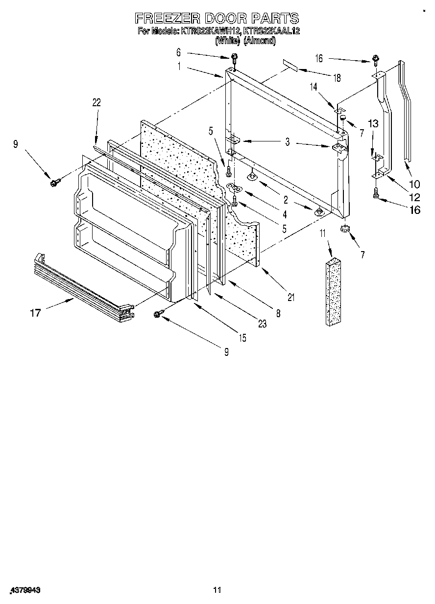 07 - FREEZER DOOR
