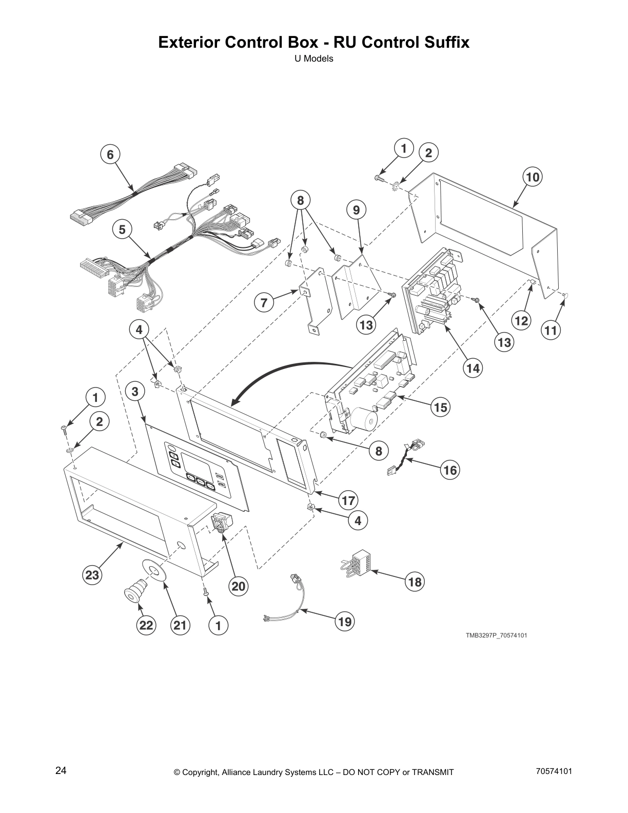 Exterior Control Box - RU Control Suffix