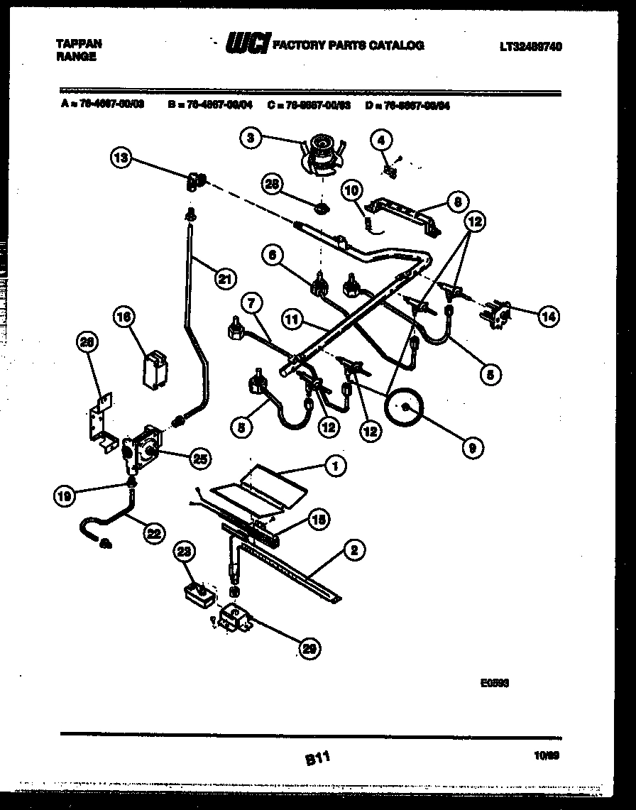 06 - BURNER, MANIFOLD AND GAS CONTROL