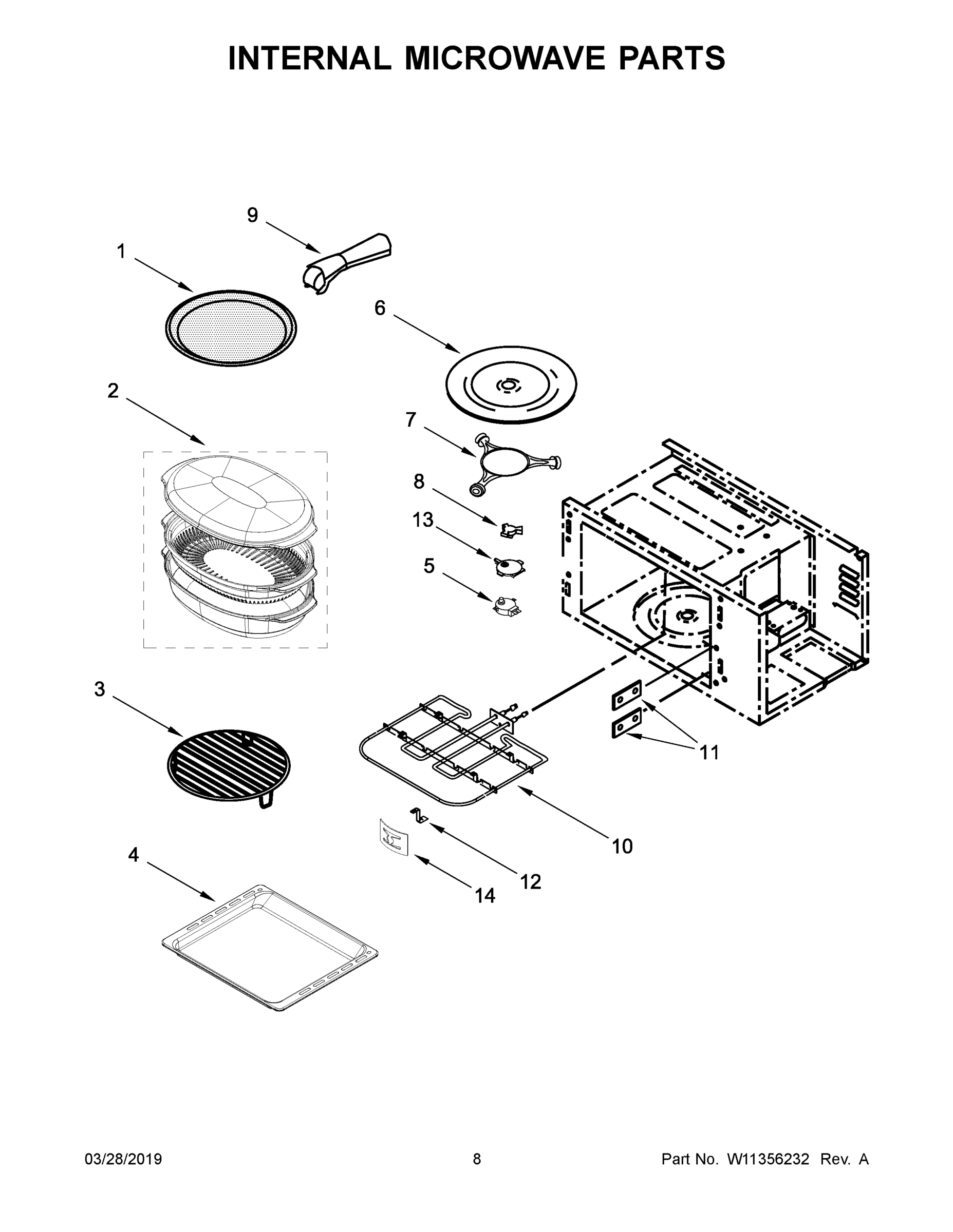 05 - INTERNAL MICROWAVE PARTS