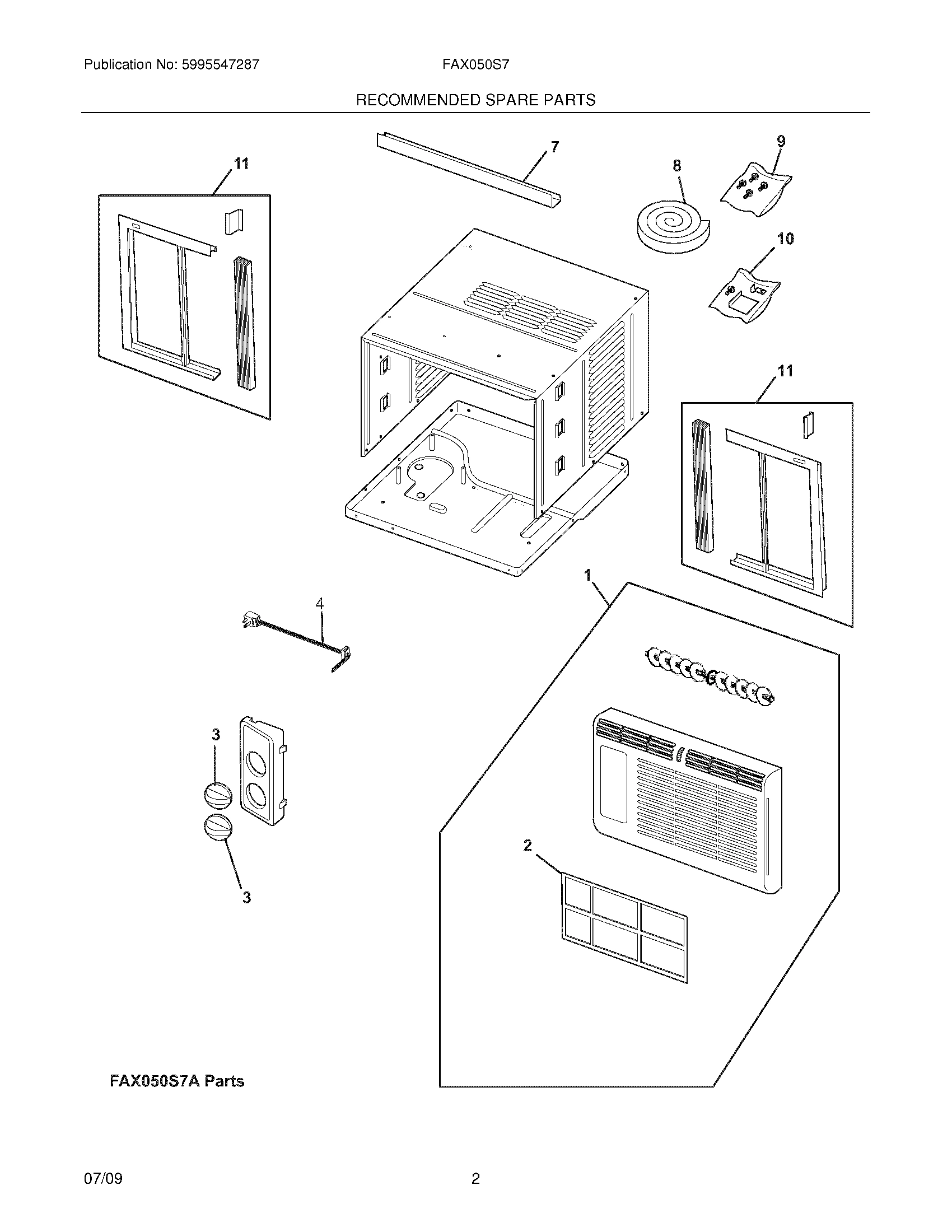 03 - RECOMMENDED SPARE PARTS