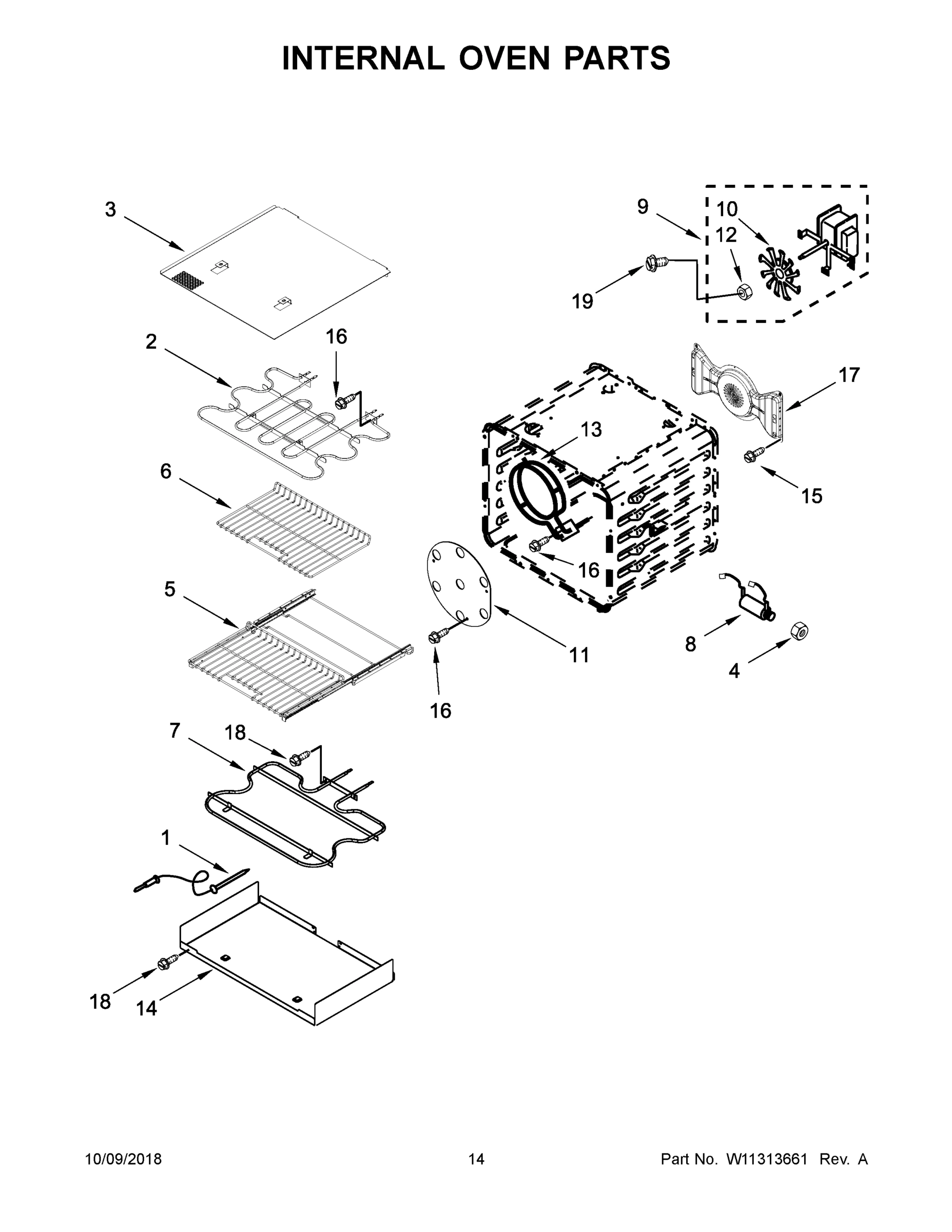 08 - INTERNAL OVEN PARTS