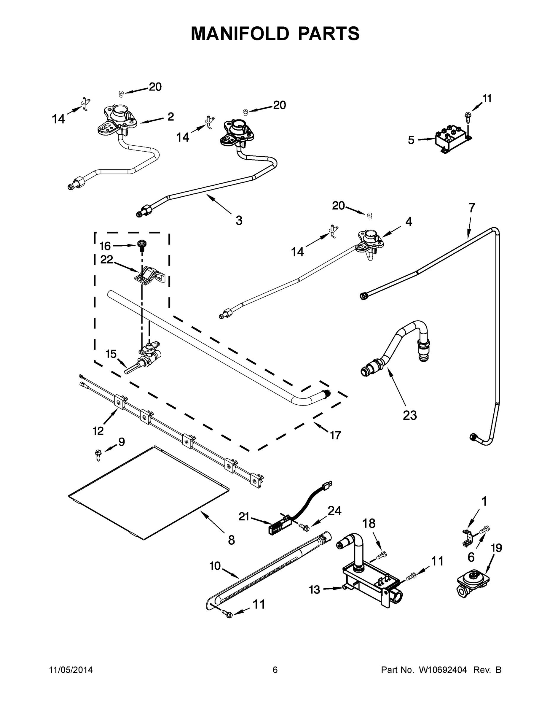 04 - MANIFOLD PARTS