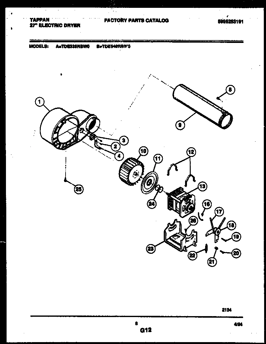 05 - BLOWER AND DRIVE PARTS