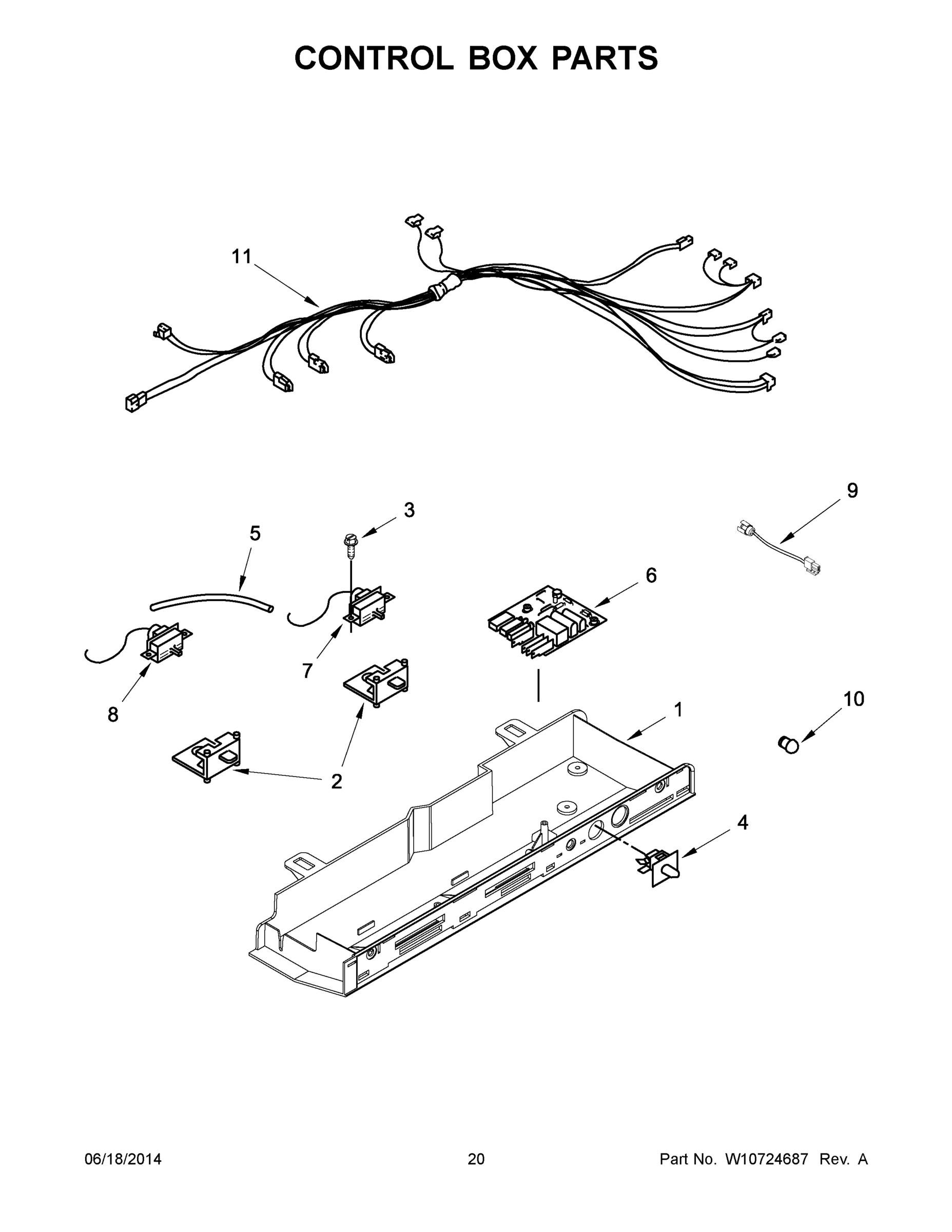 11 - CONTROL BOX PARTS