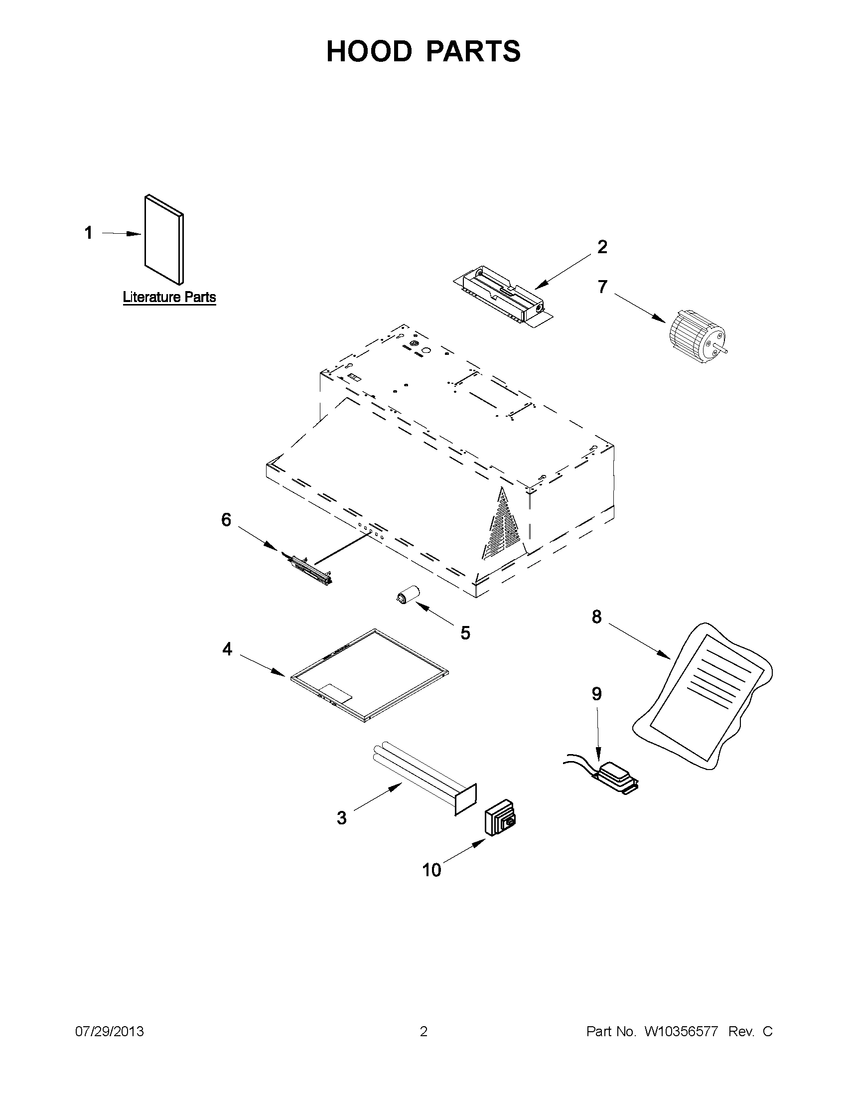 01 - HOOD PARTS