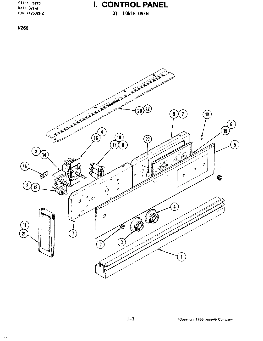 08 - CONTROL PANEL-LOWER OVEN