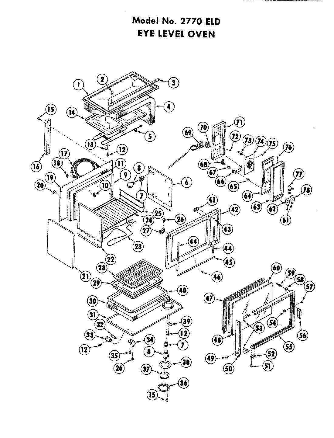 01 - EYE LEVEL OVEN
