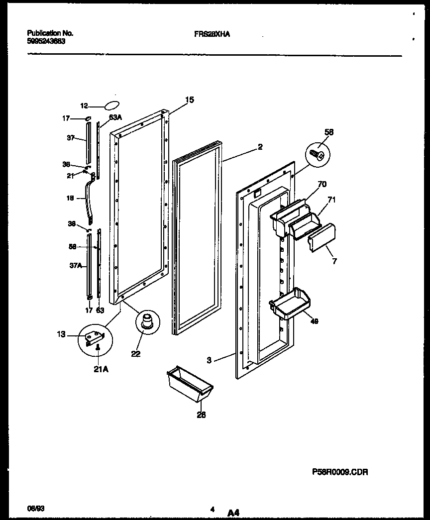 03 - REFRIGERATOR DOOR PARTS