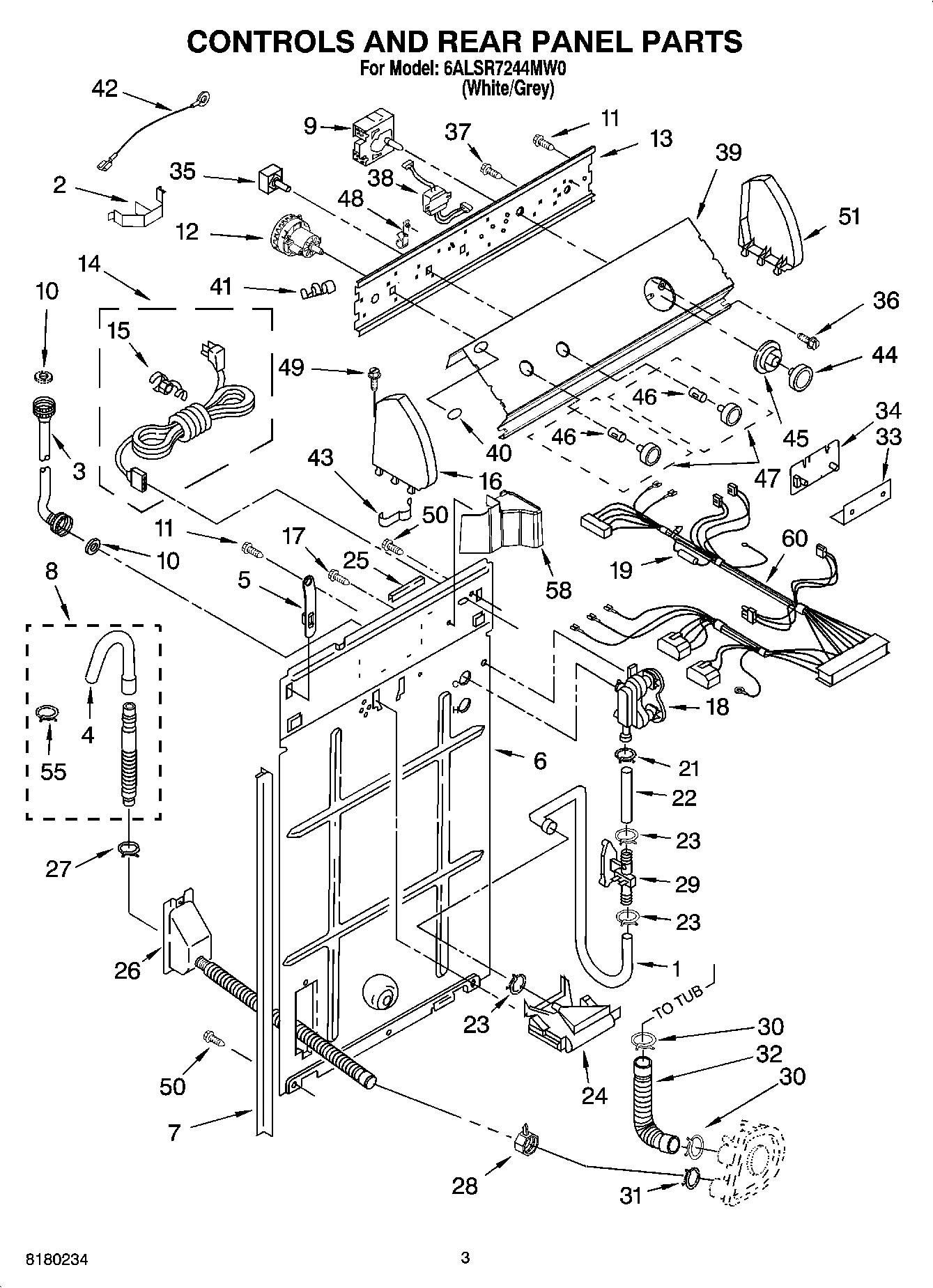 02 - CONTROLS AND REAR PANEL PARTS