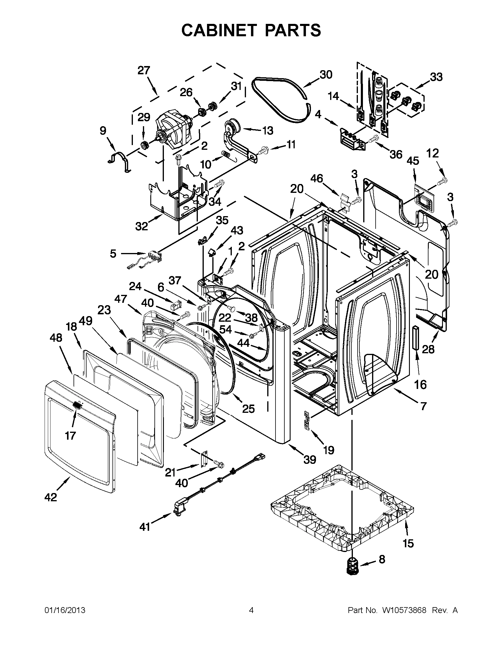 02 - CABINET PARTS