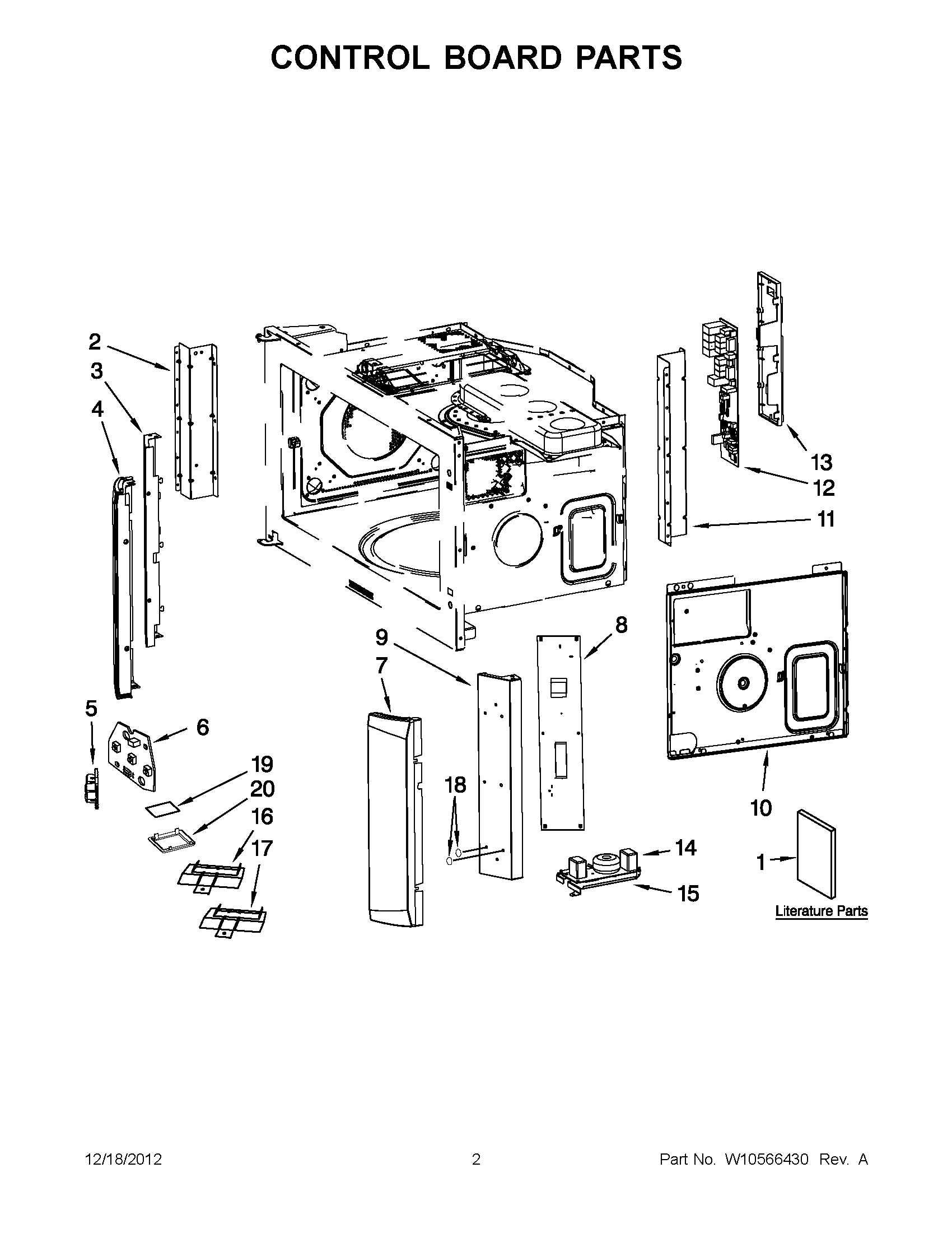 01 - CONTROL BOARD PARTS