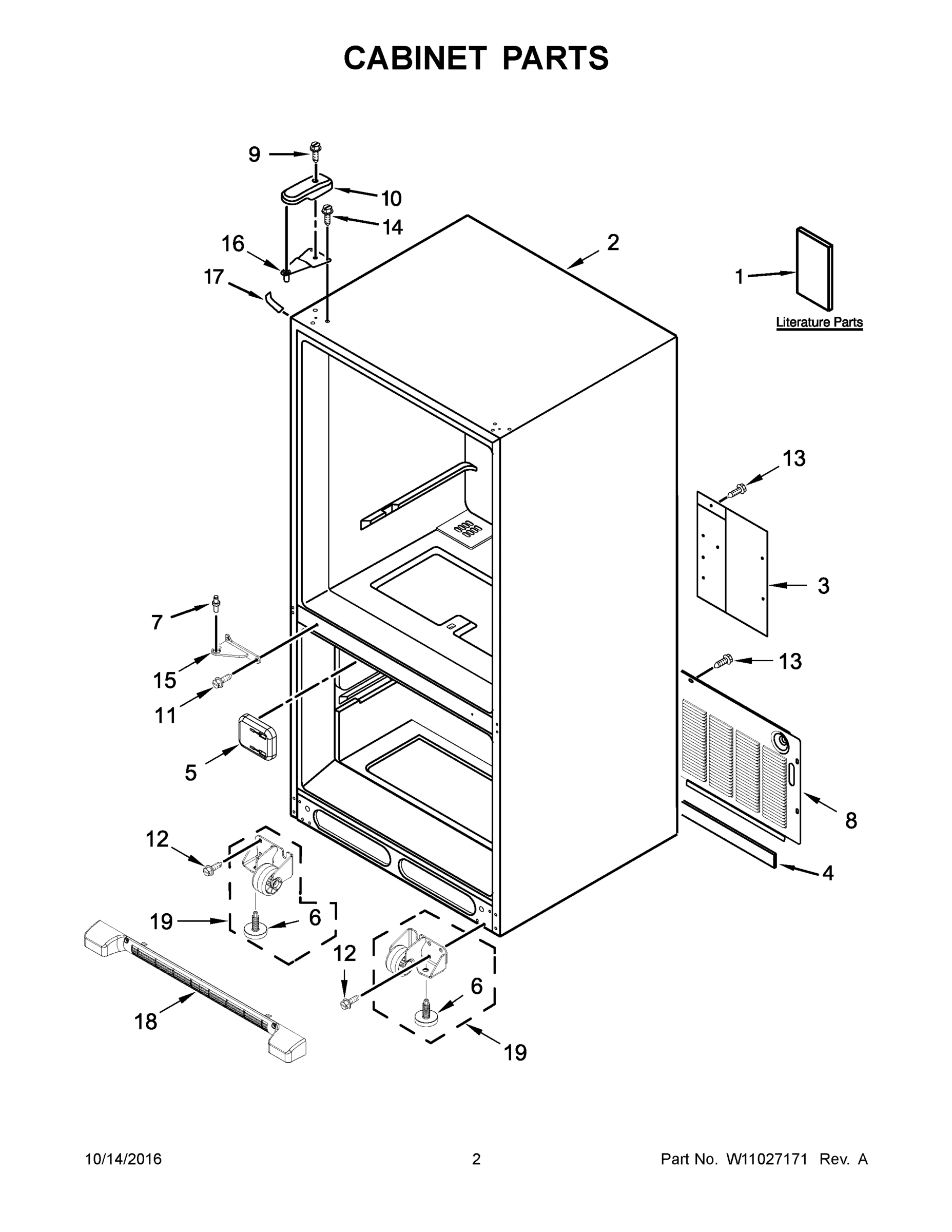 02 - CABINET PARTS