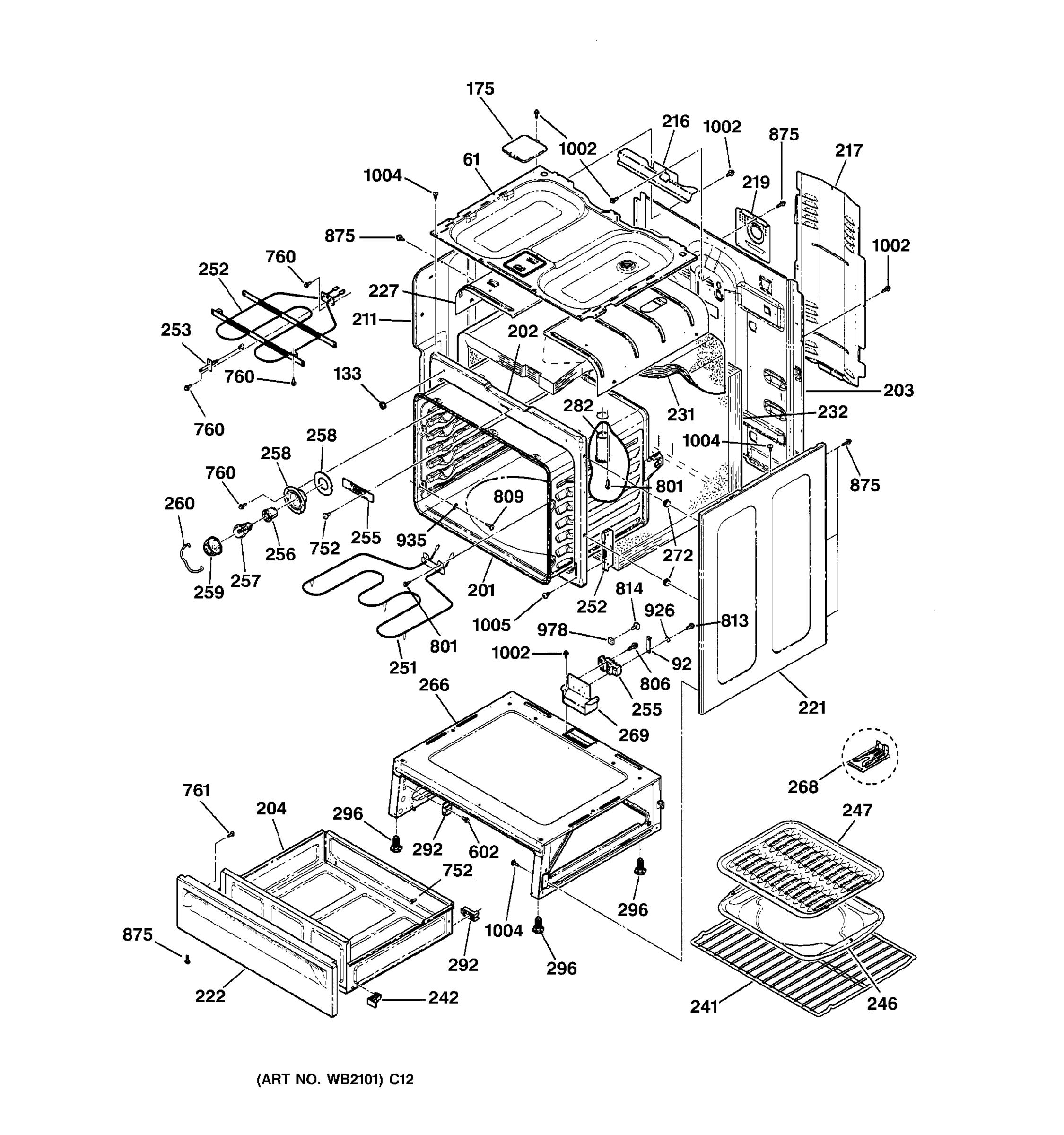 BODY & DRAWER PARTS