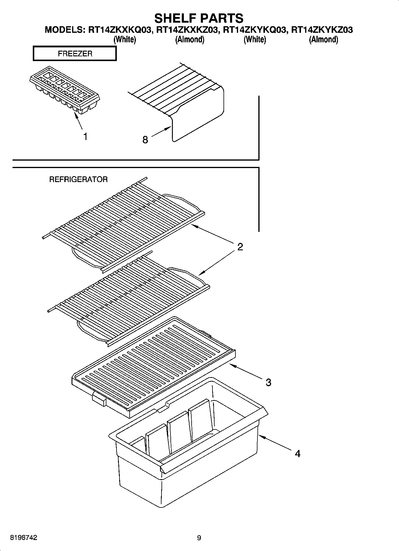 05 - SHELF PARTS, OPTIONAL PARTS