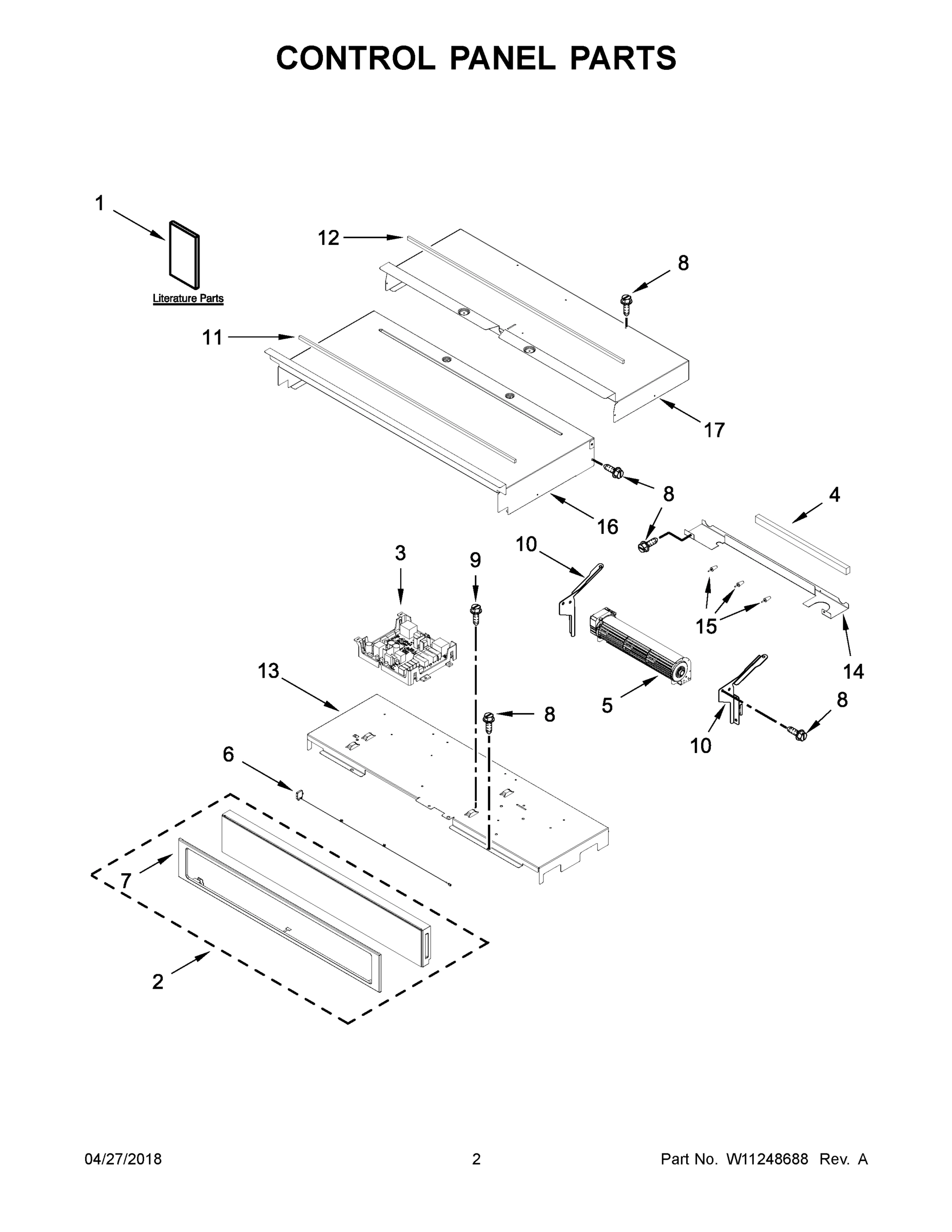 02 - CONTROL PANEL PARTS