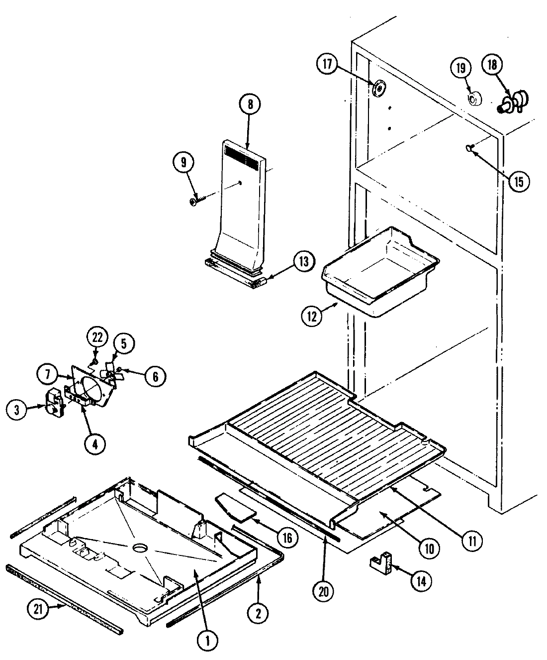 01 - FREEZER COMPARTMENT