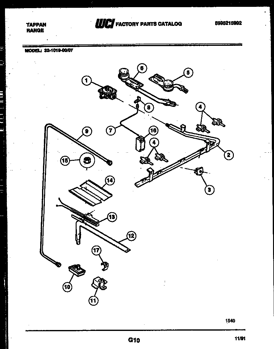 06 - BURNER, MANIFOLD AND GAS CONTROL