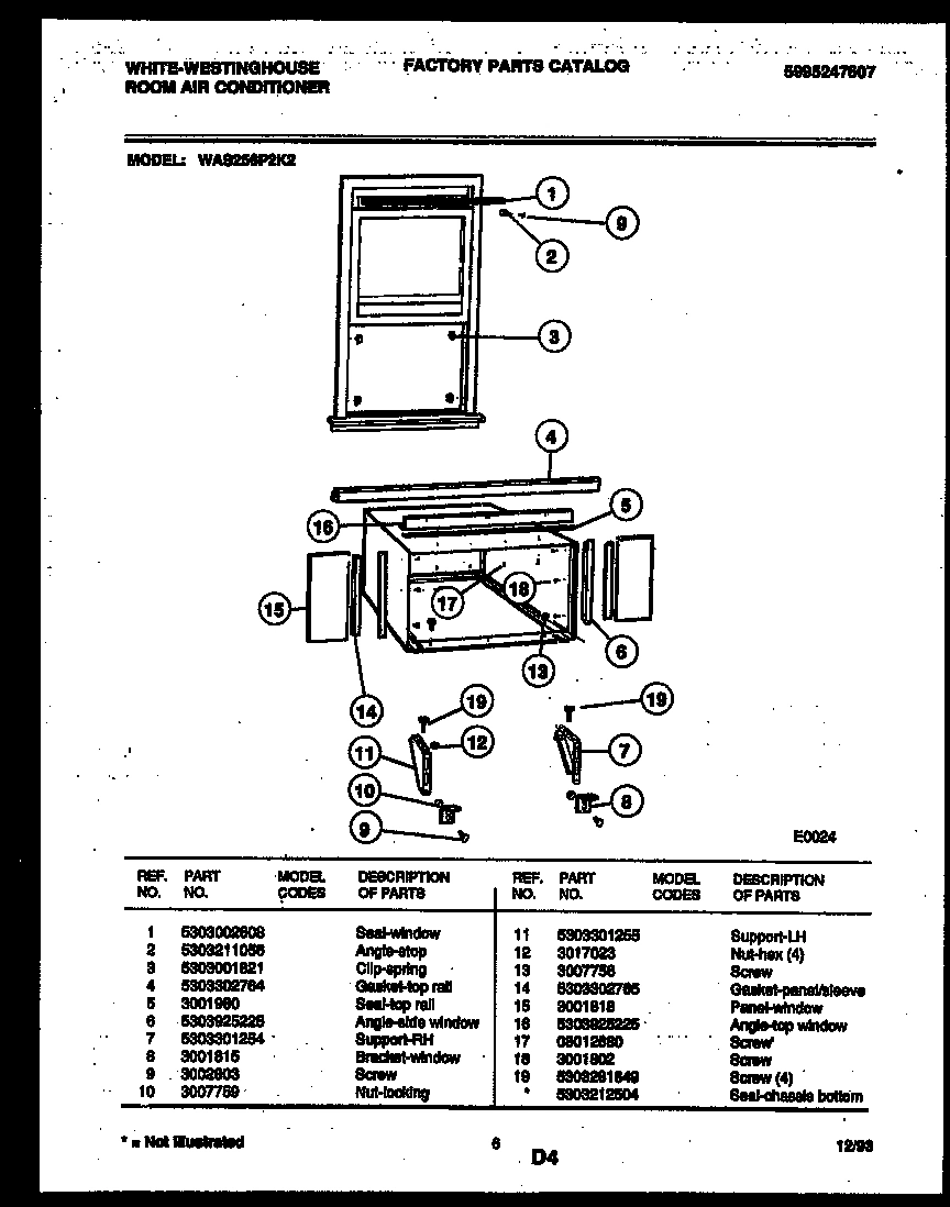 06 - CABINET AND INSTALLATION PARTS
