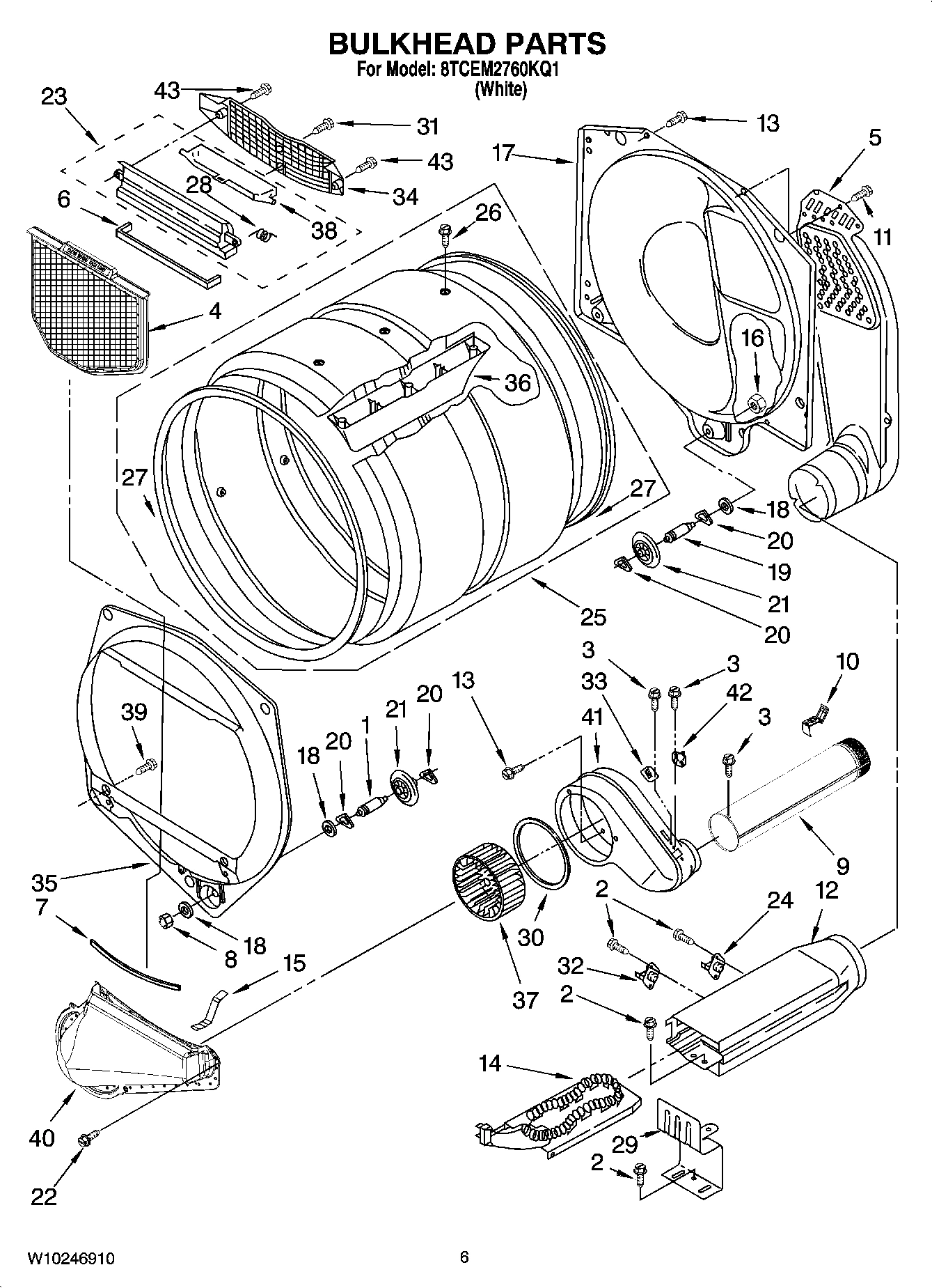 03 - BULKHEAD PARTS, OPTIONAL PARTS (NOT INCLUDED)