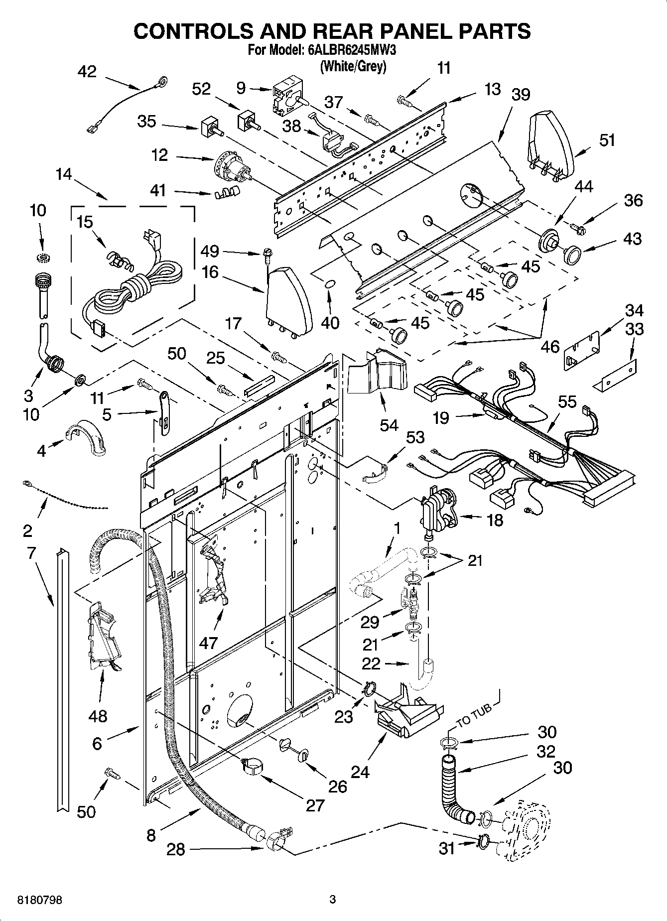 02 - CONTROLS AND REAR PANEL PARTS