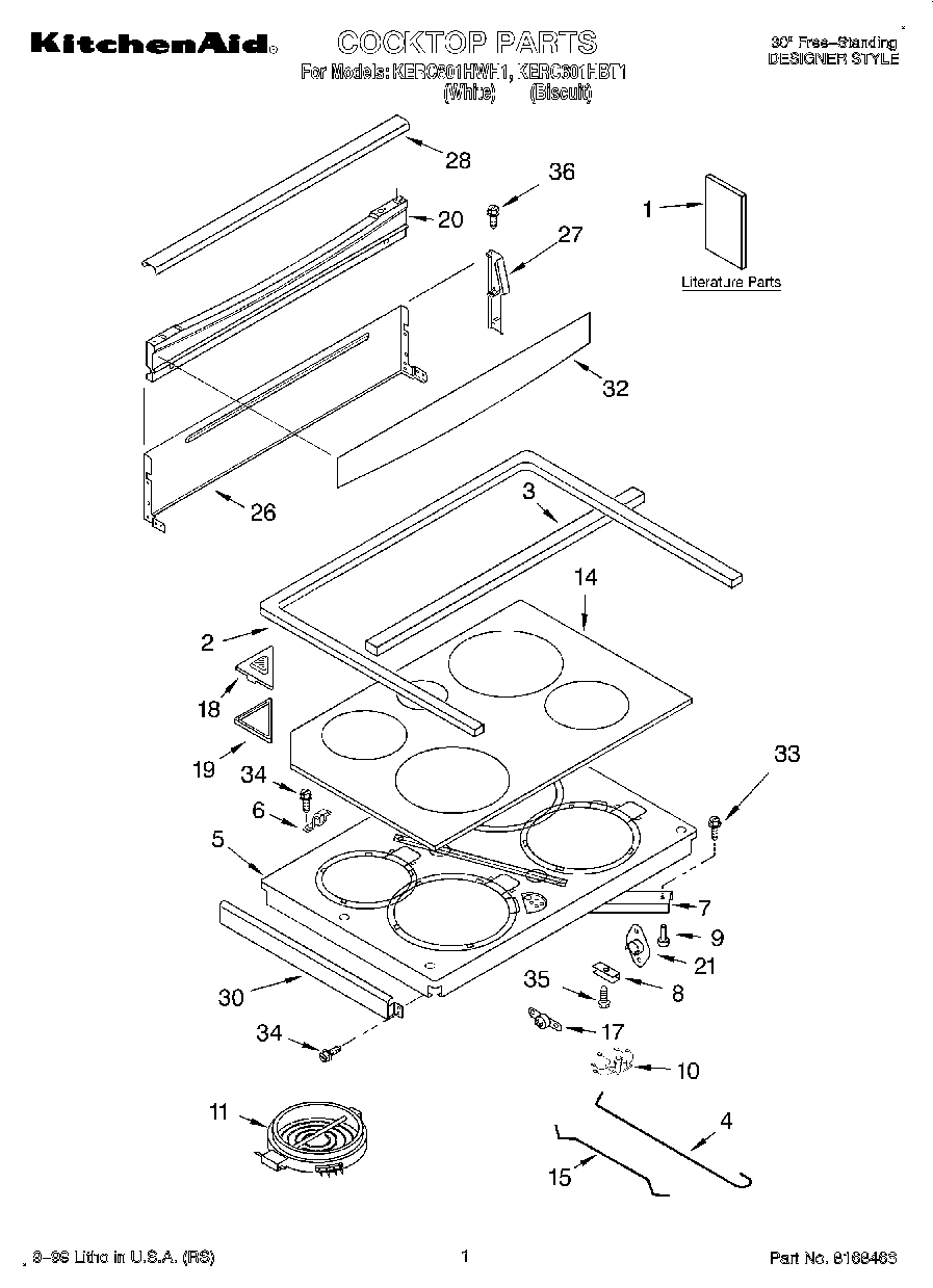01 - COOKTOP, LITERATURE