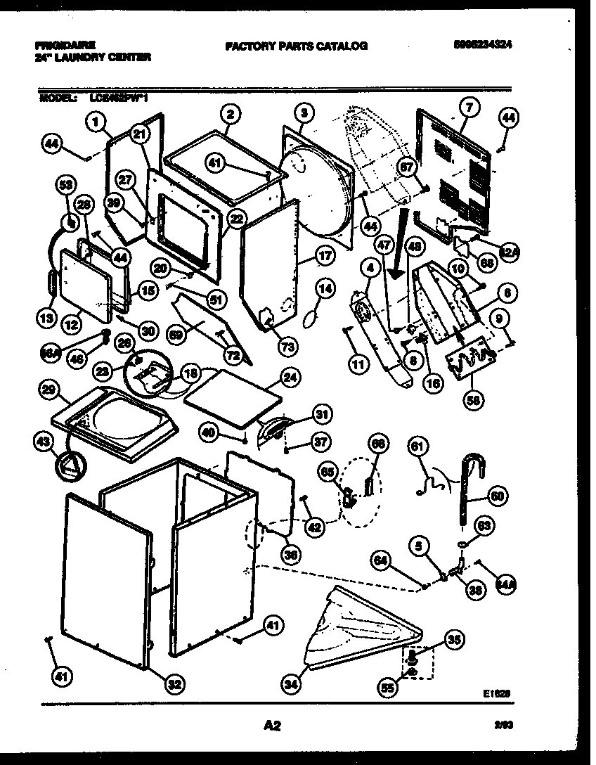 02 - CABINET PARTS AND HEATER