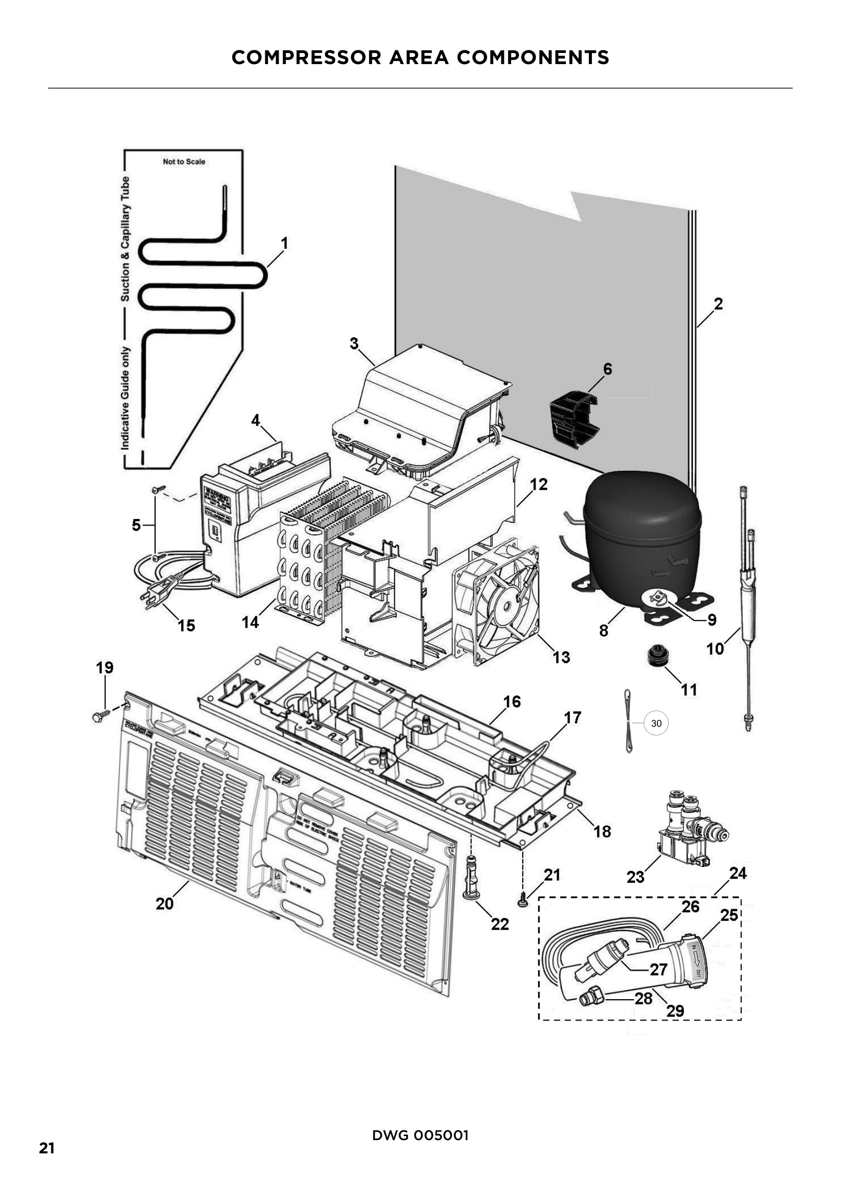 COMPRESSOR AREA COMPONENTS