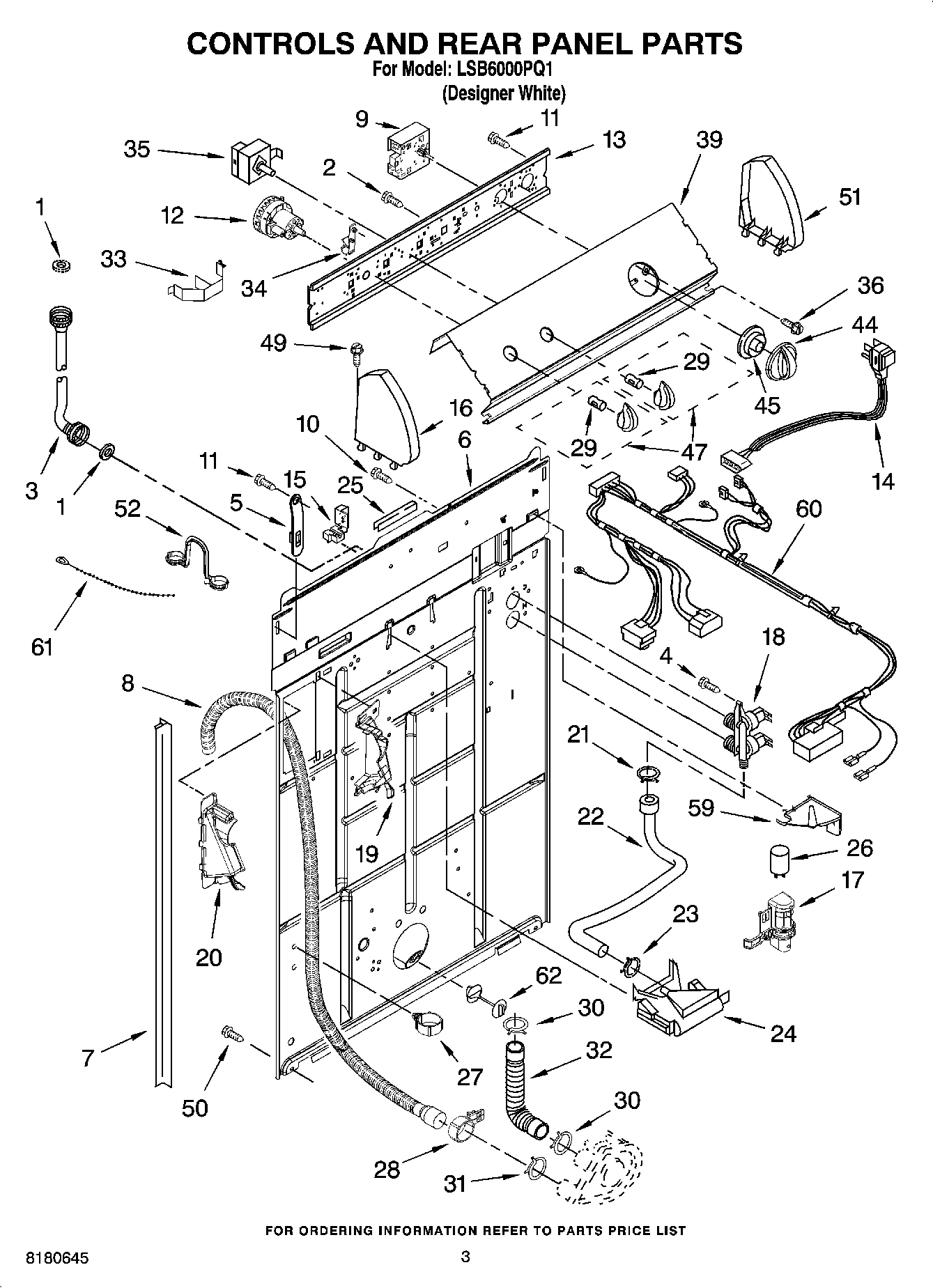 02 - CONTROLS AND REAR PANEL PARTS