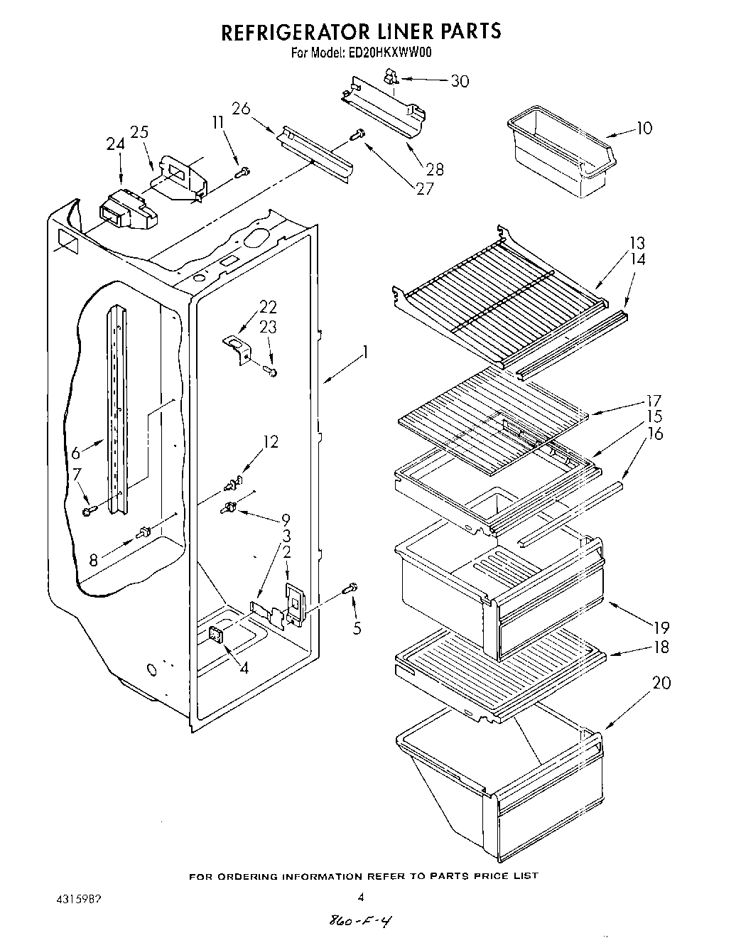 03 - REFRIGERATOR LINER