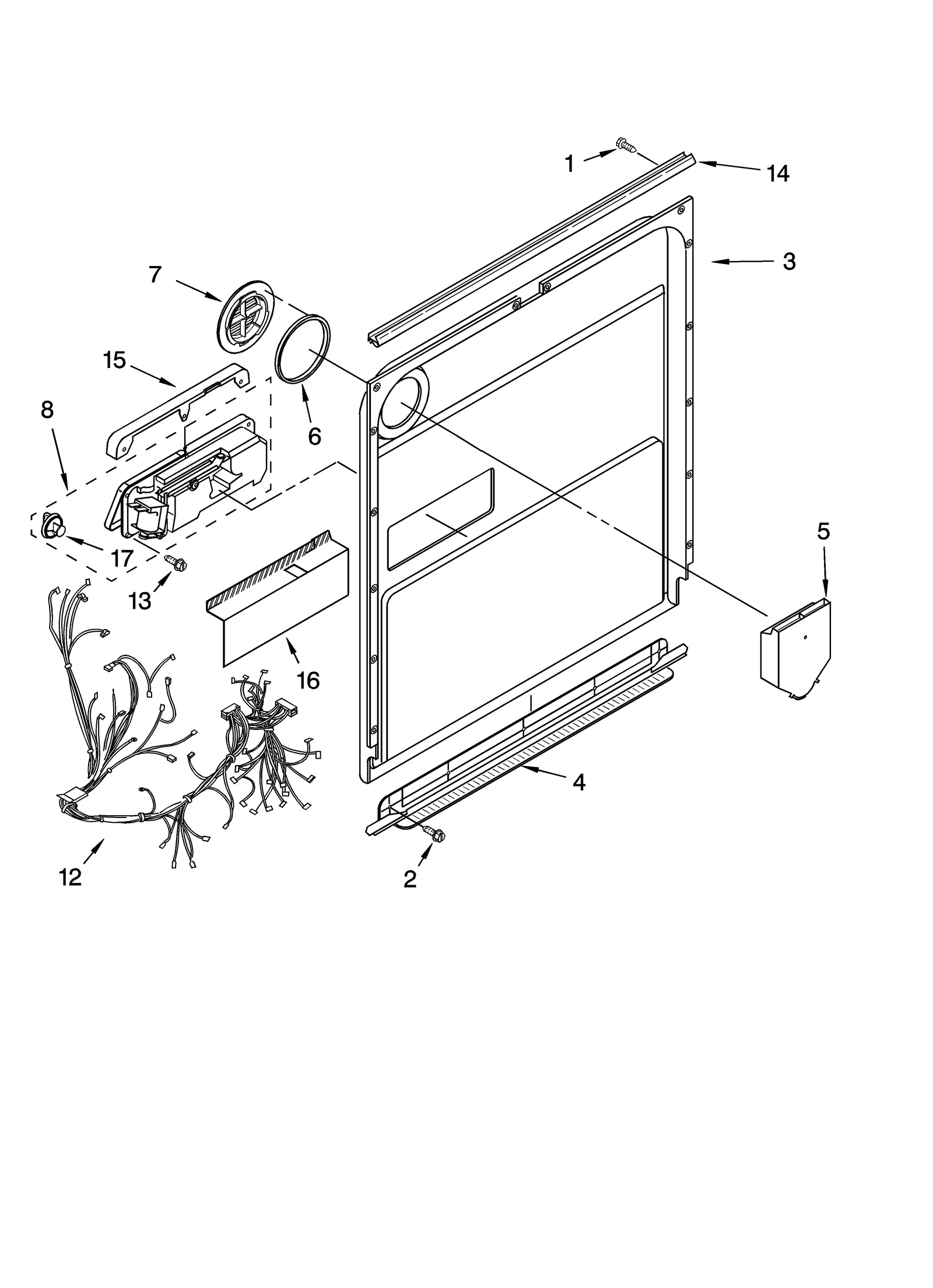 DOOR AND LATCH PARTS