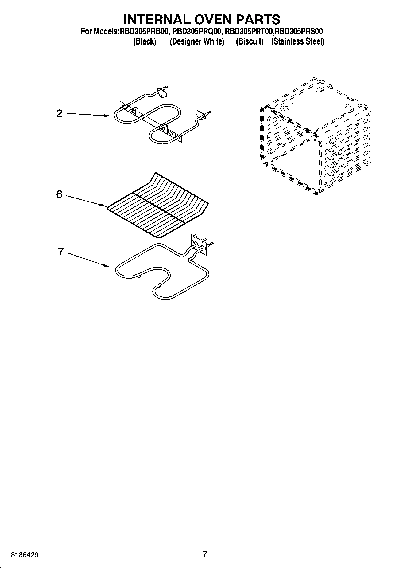 05 - INTERNAL OVEN PARTS
