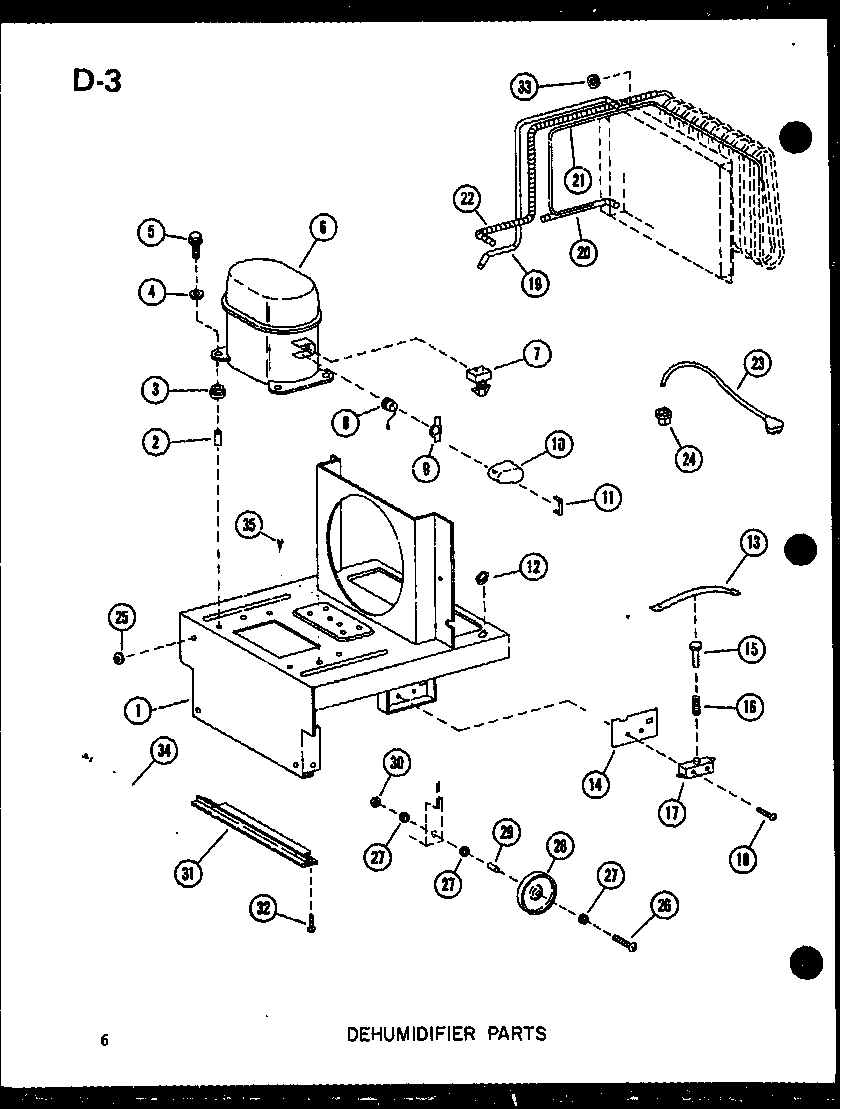 02 - DEHUMIDIFIER PARTS