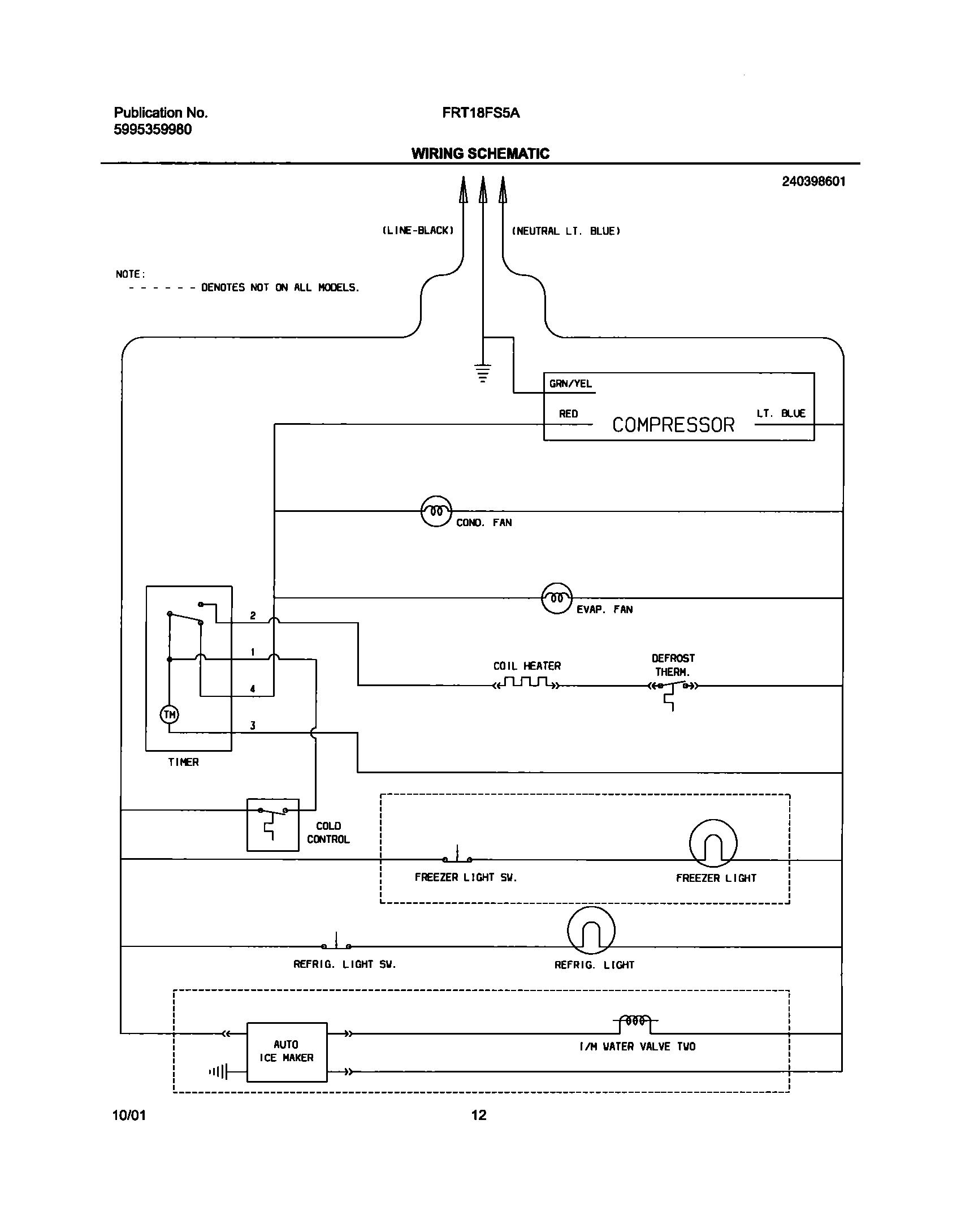 12 - WIRING SCHEMATIC