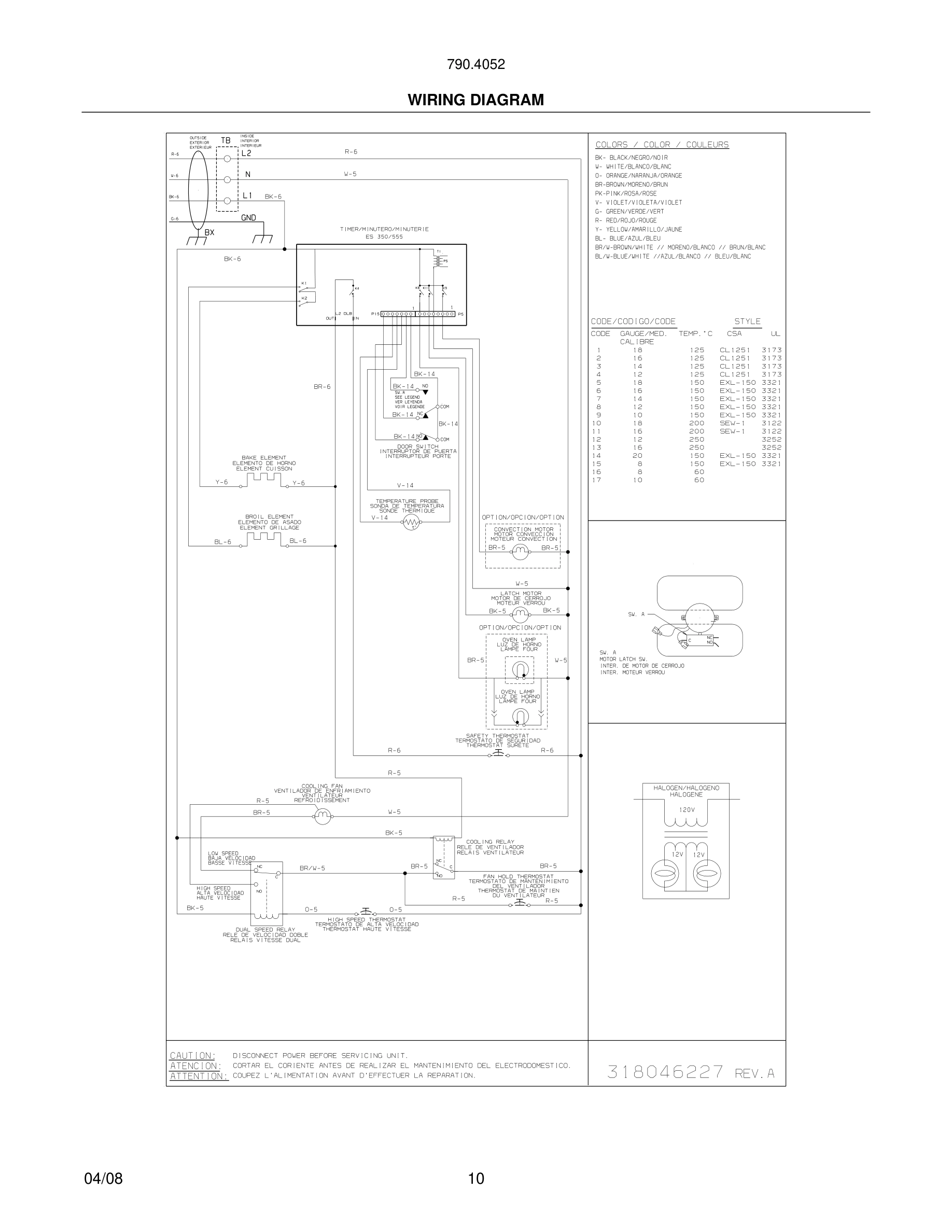 10 - WIRING DIAGRAM