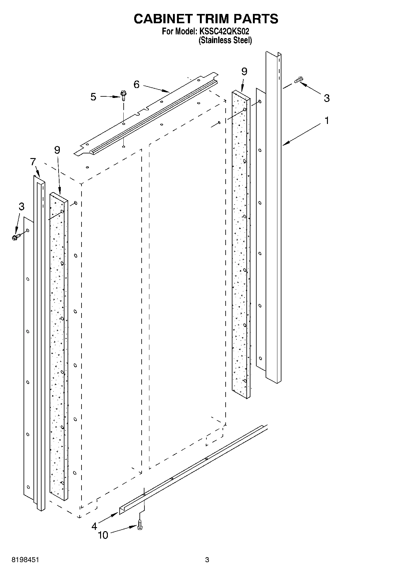 02 - CABINET TRIM PARTS