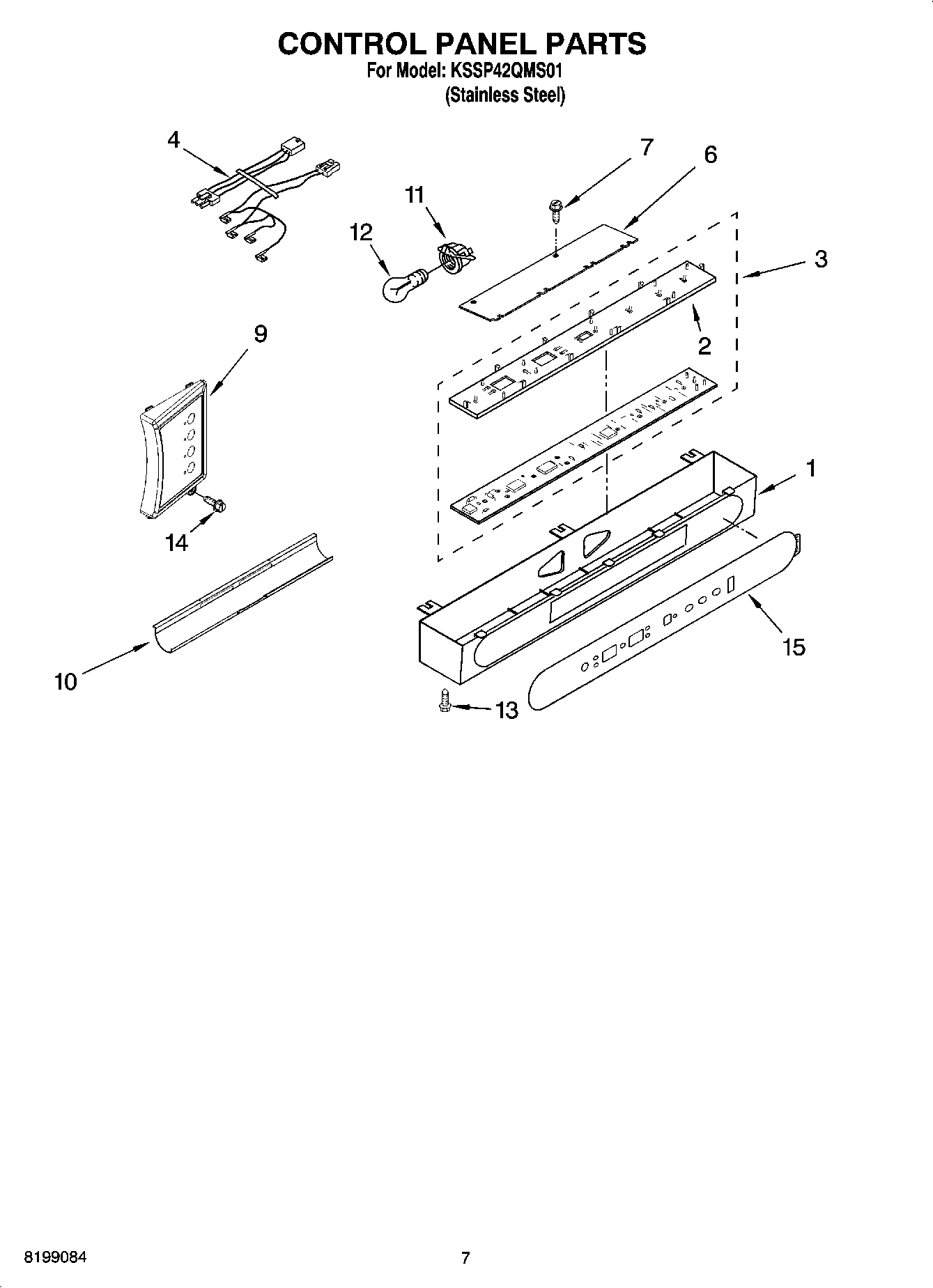 05 - CONTROL PANEL PARTS