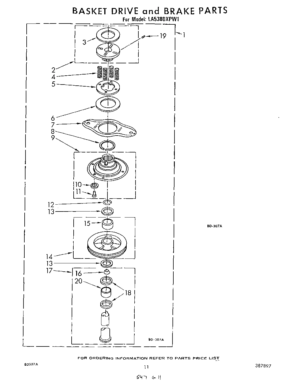 08 - BASKET DRIVE AND BRAKE