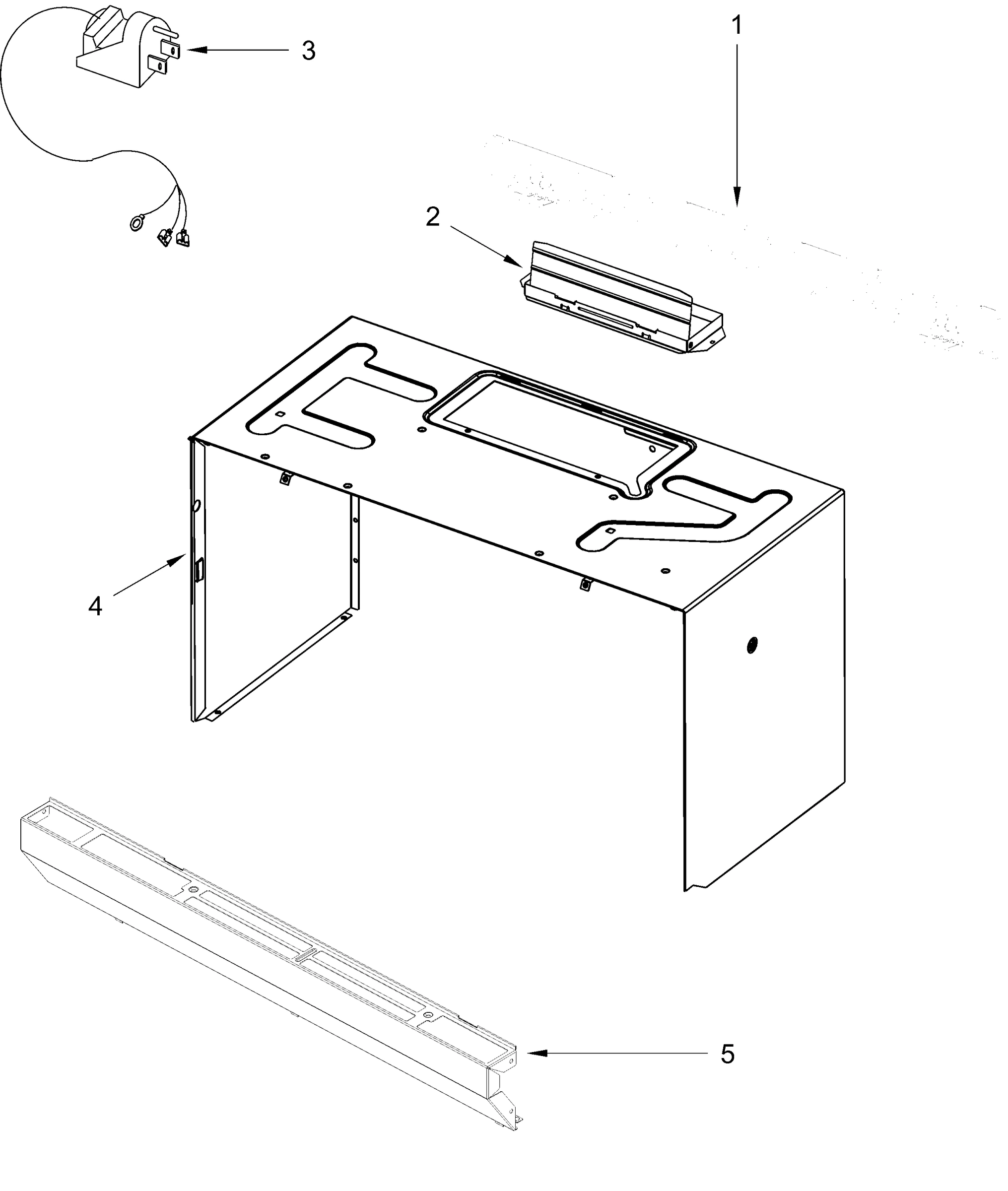 CABINET AND INSTALLATION PARTS