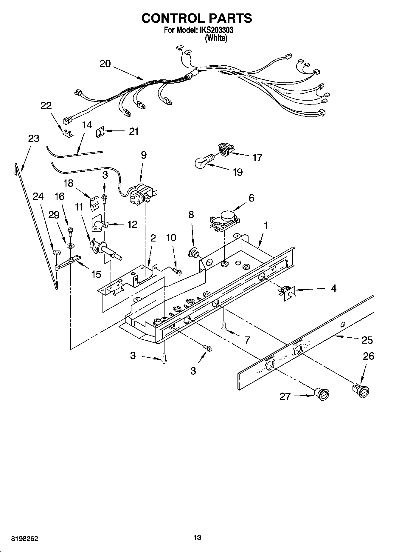08 - CONTROL PARTS, OPTIONAL PARTS